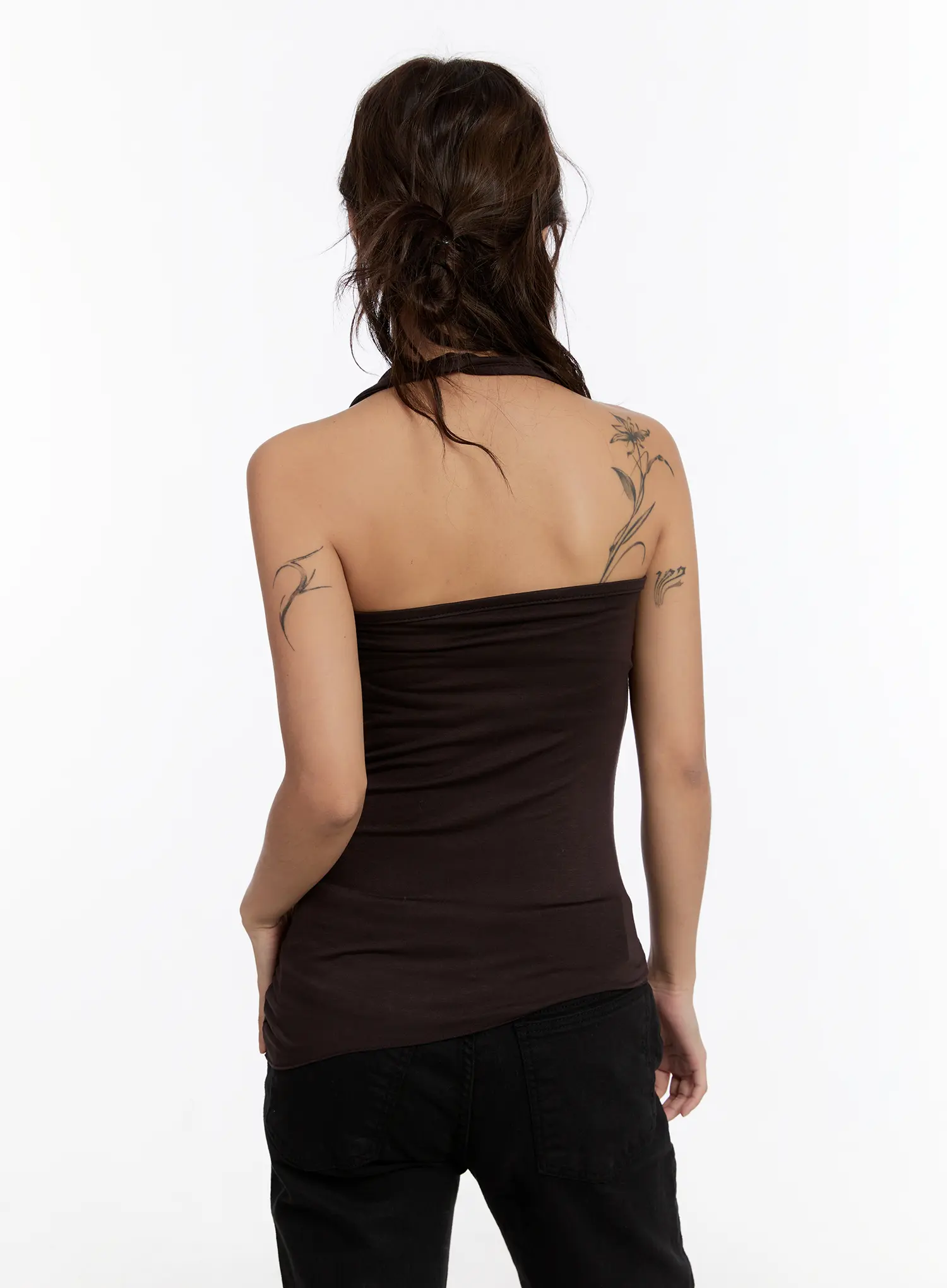 Halter Neck Sleeveless Top CN527 - Image 6