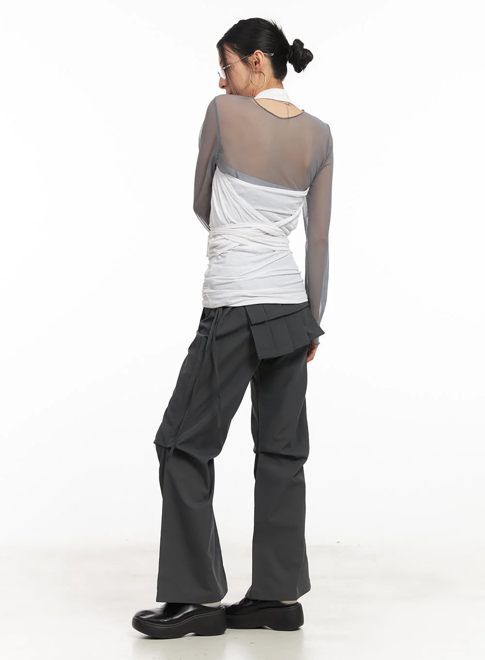 Halter-Neck Wrap Tank Top CM503 - Image 7