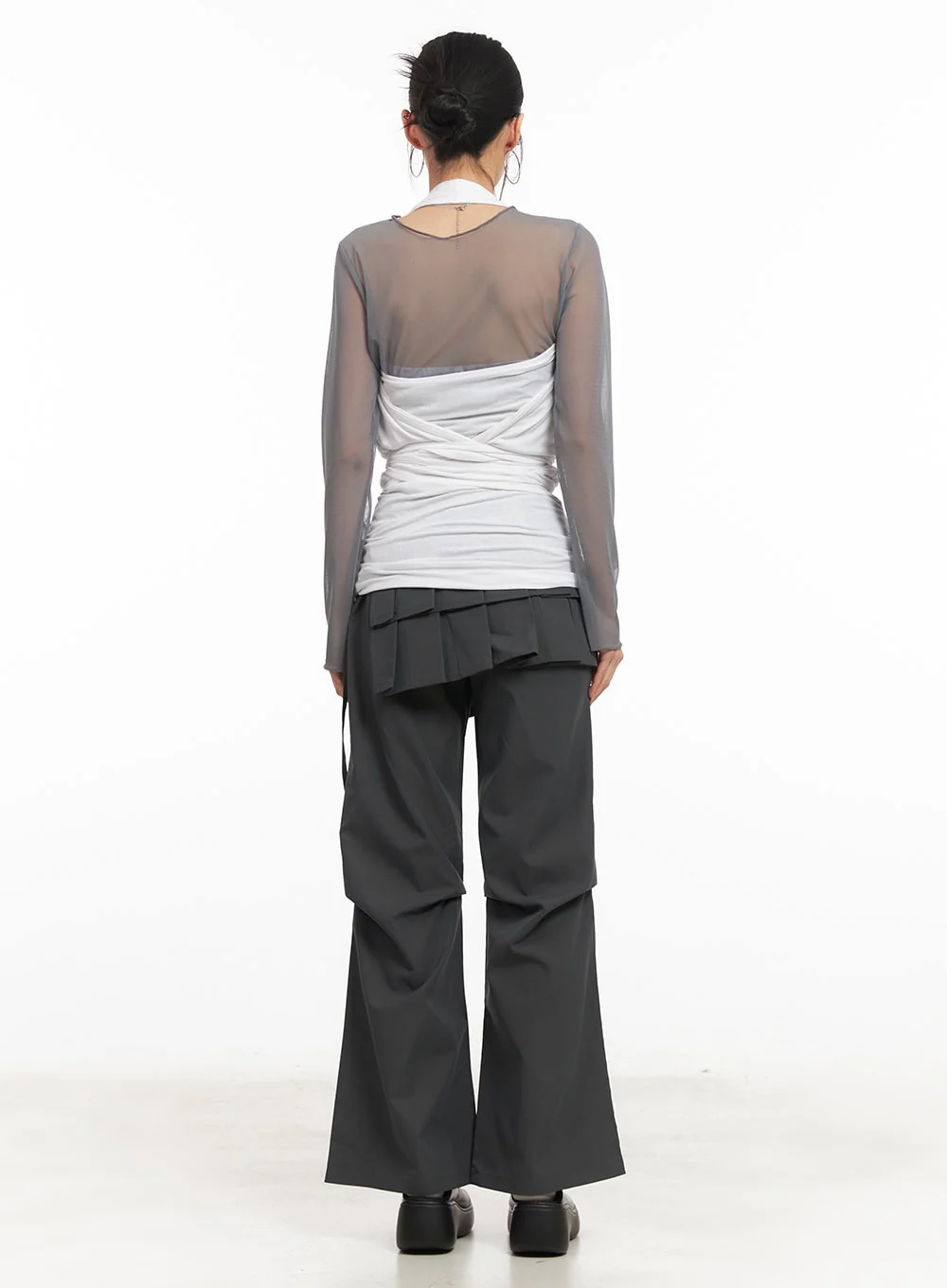Halter-Neck Wrap Tank Top CM503 - Image 8