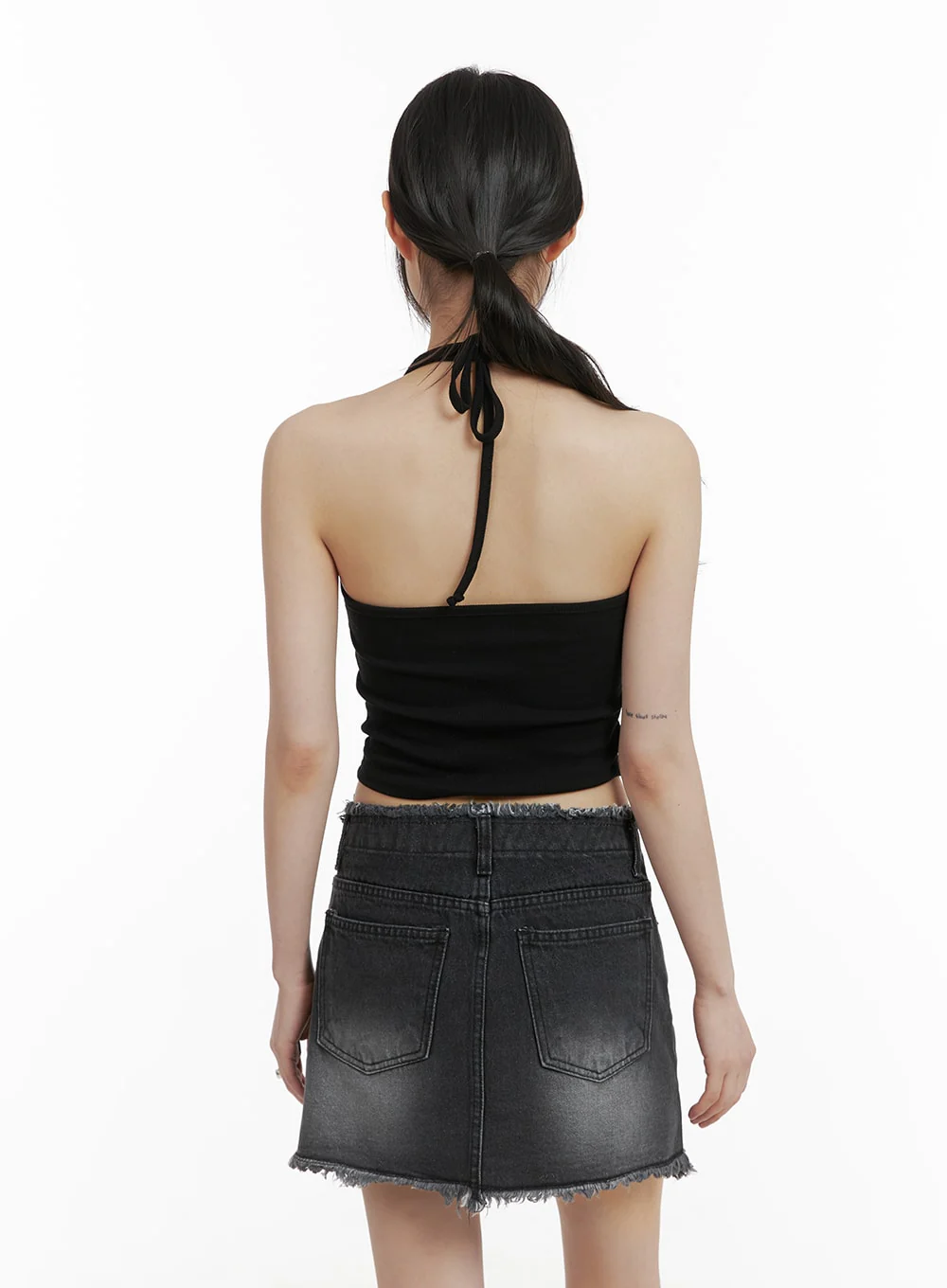 Halter Strap Crop Cami Top CA419 - Image 5