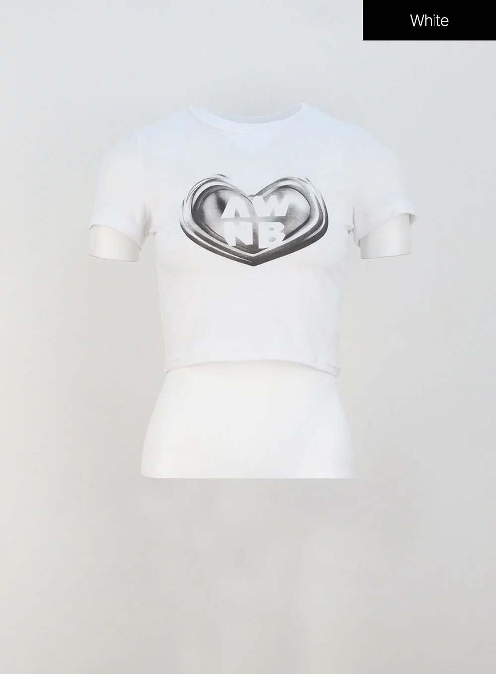 Heart Crewneck Tee BU308 - Image 10