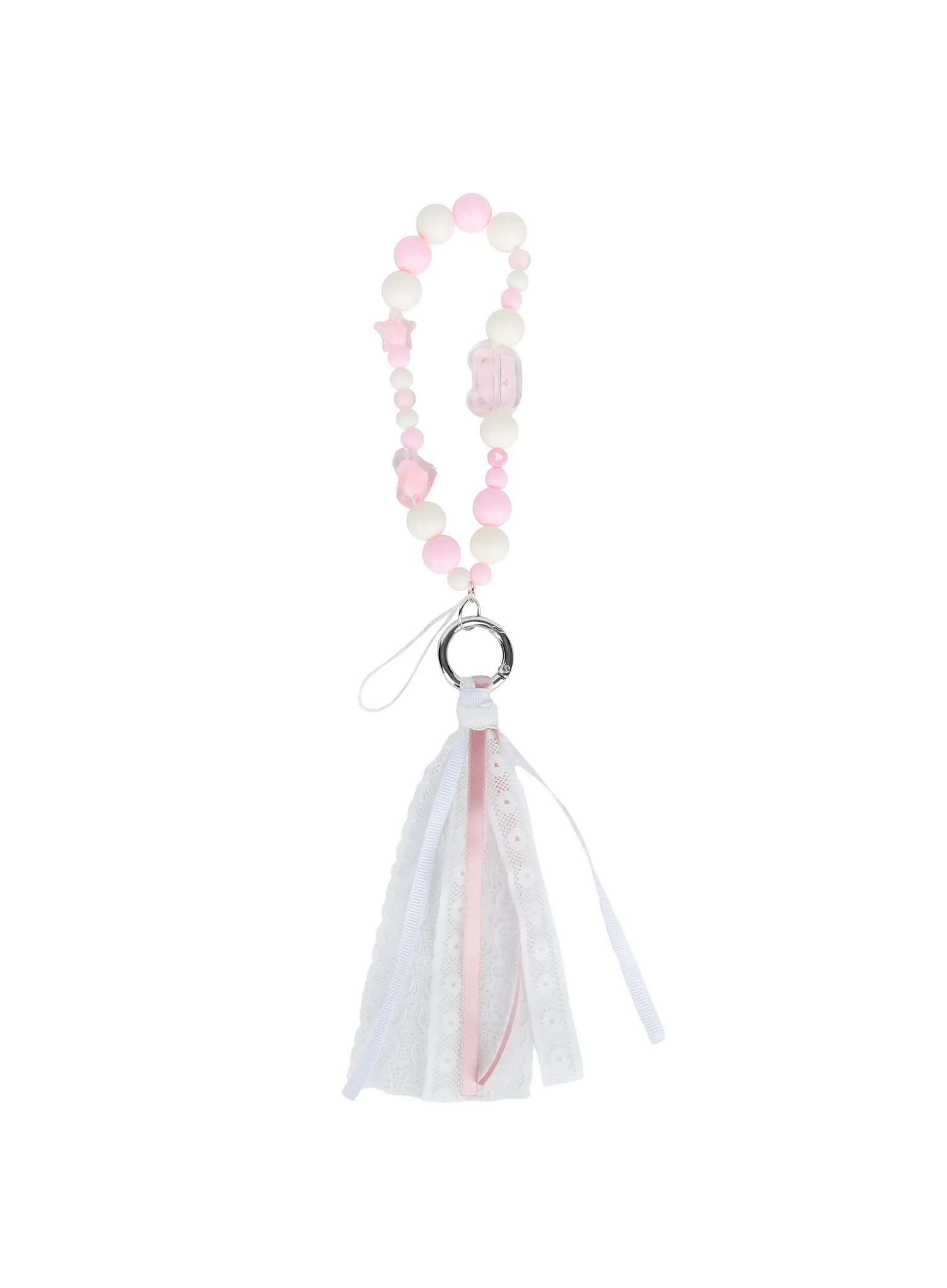 Heart Star Keychain & Phone Strap IG512 - Image 3