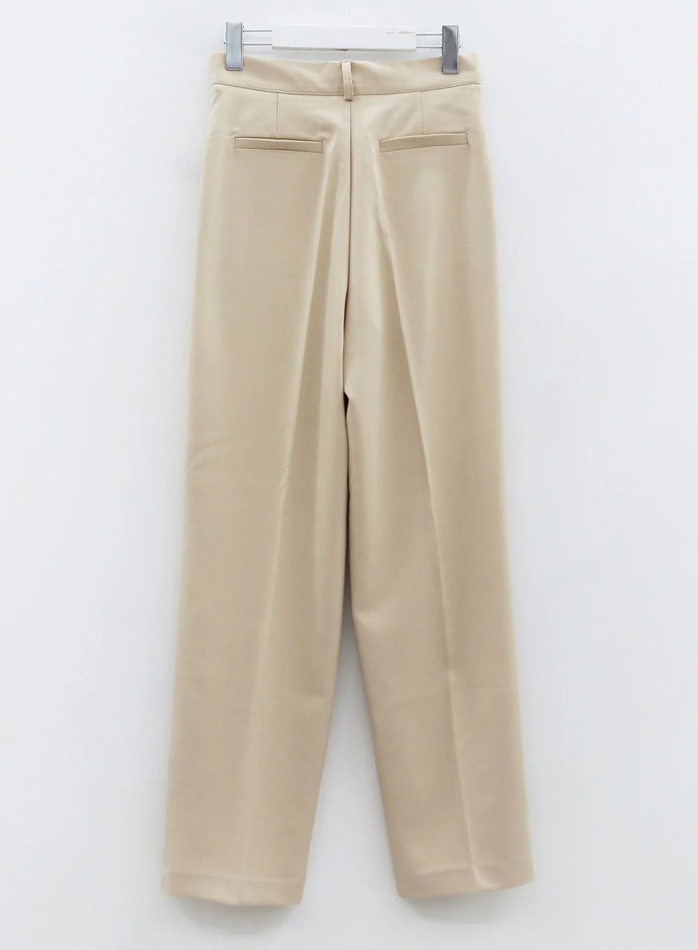 High Waist Pintuck Wide Leg Tailored Pants OS13 - Image 17