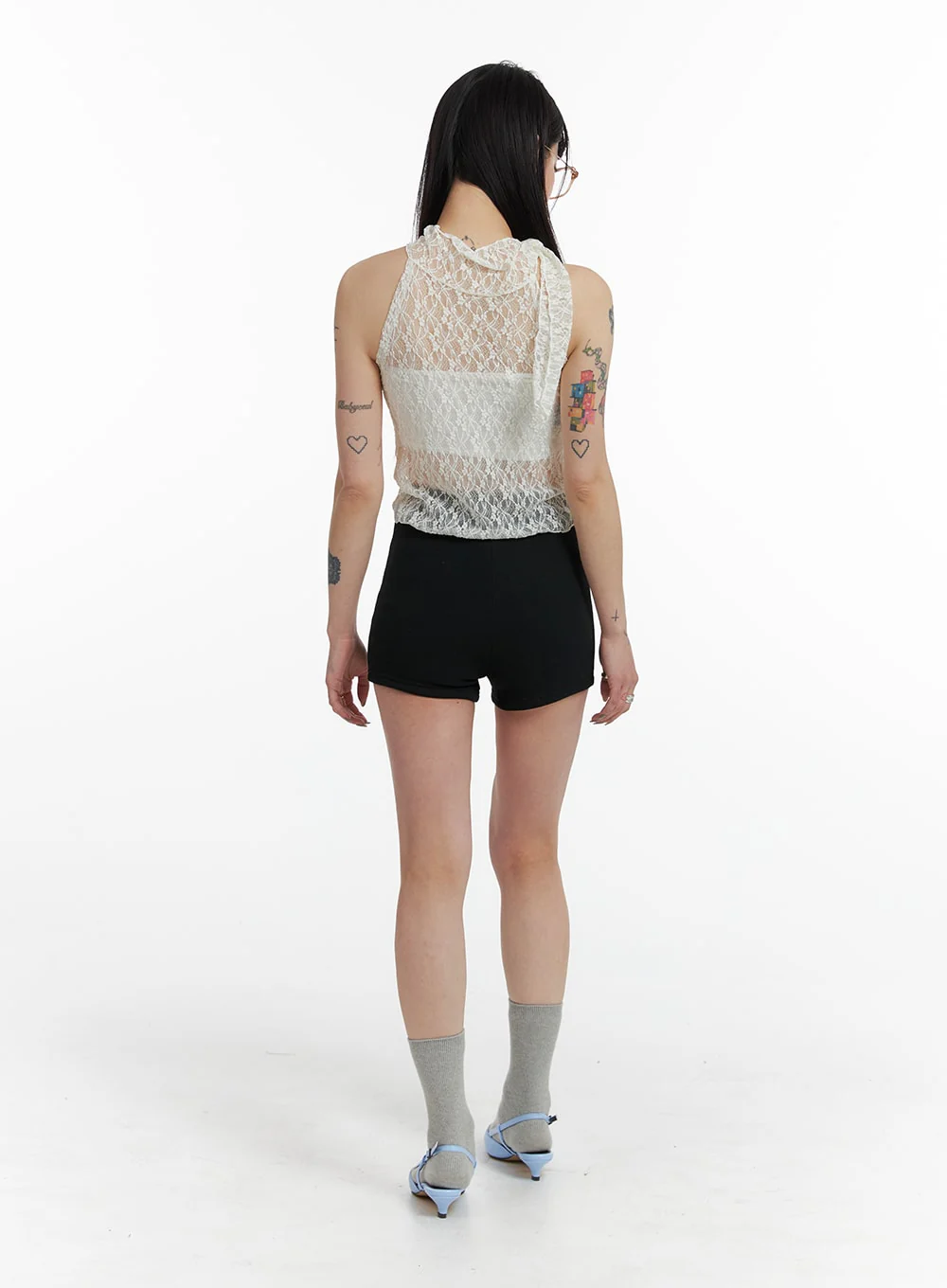 High-Waist Shorts IF423 - Image 4