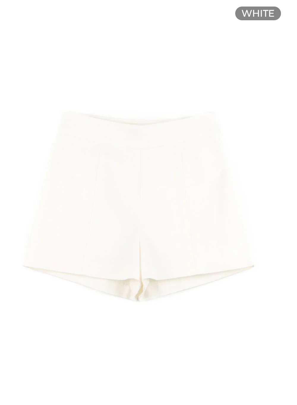 High Waist Solid Shorts OA405 - Image 8