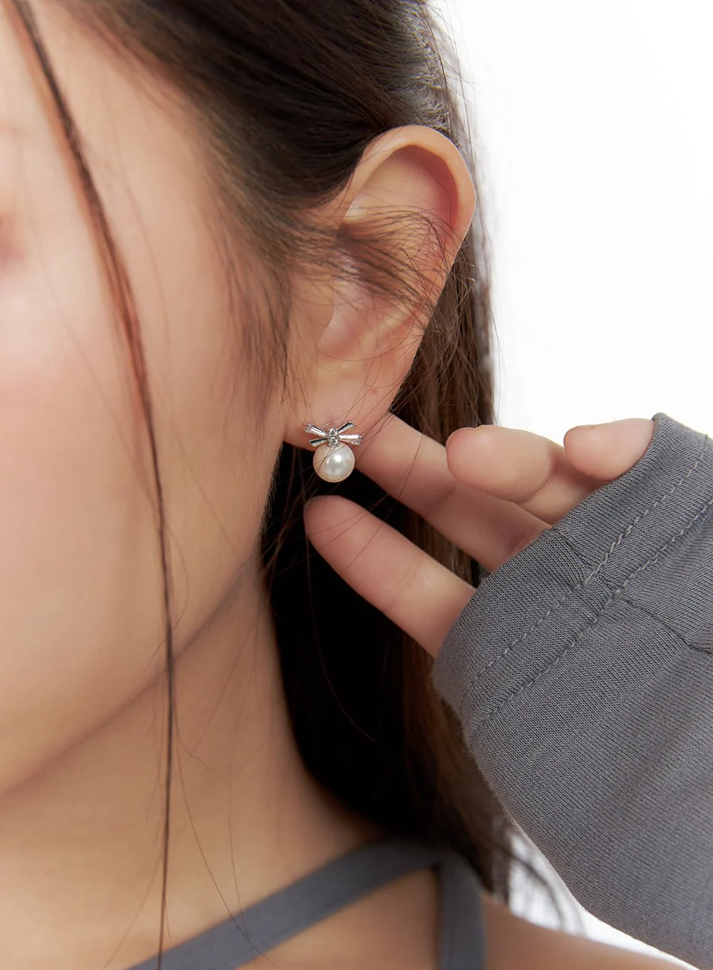 Holly Cubic Earrings IS413 - Image 3