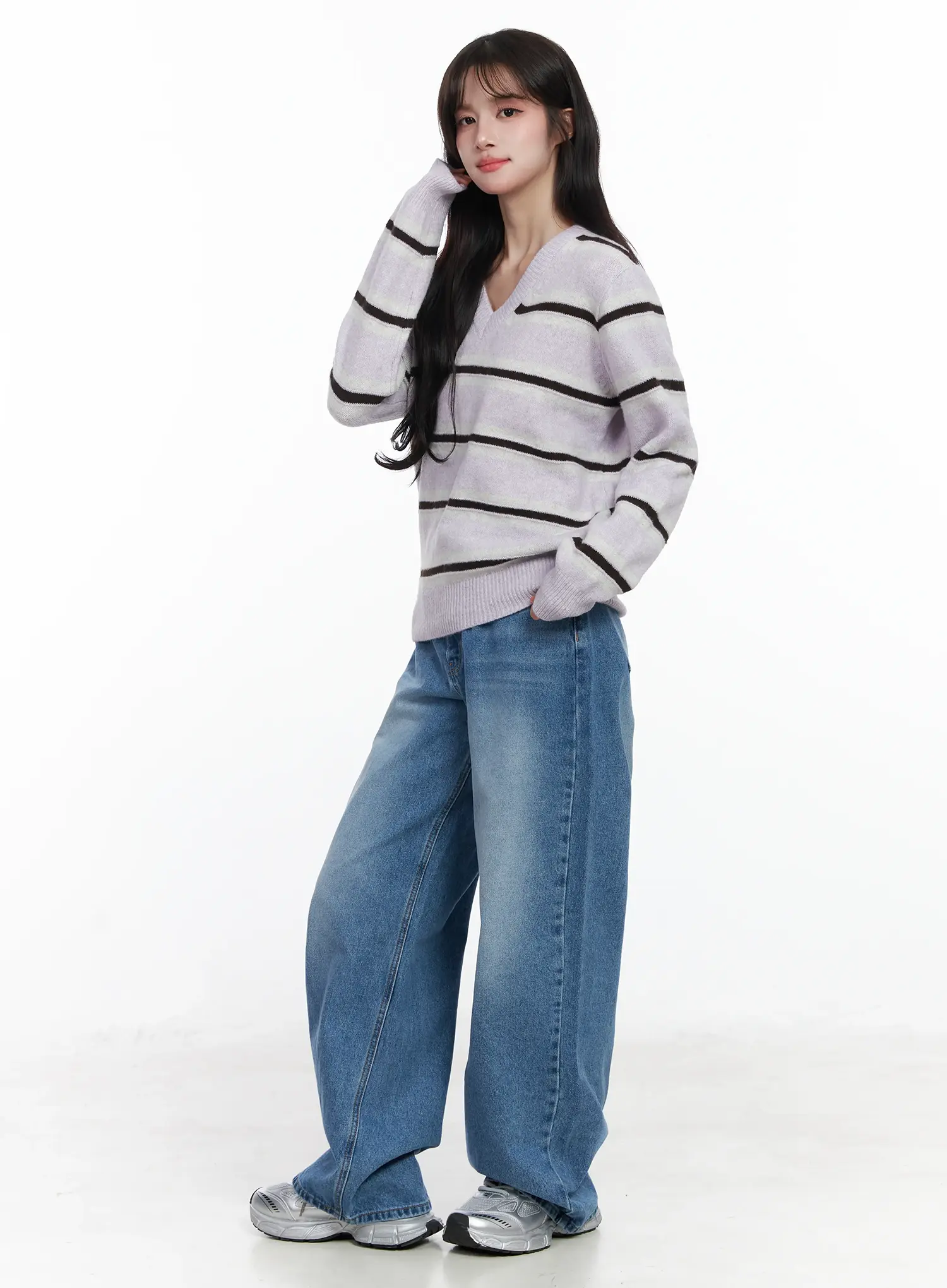 Iliana Wide Leg Jeans IJ529 - Image 8