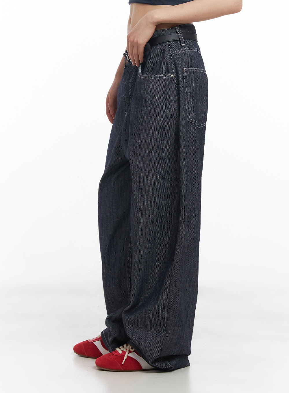 Isabel No-Fade Baggy Jeans CY514 - Image 7