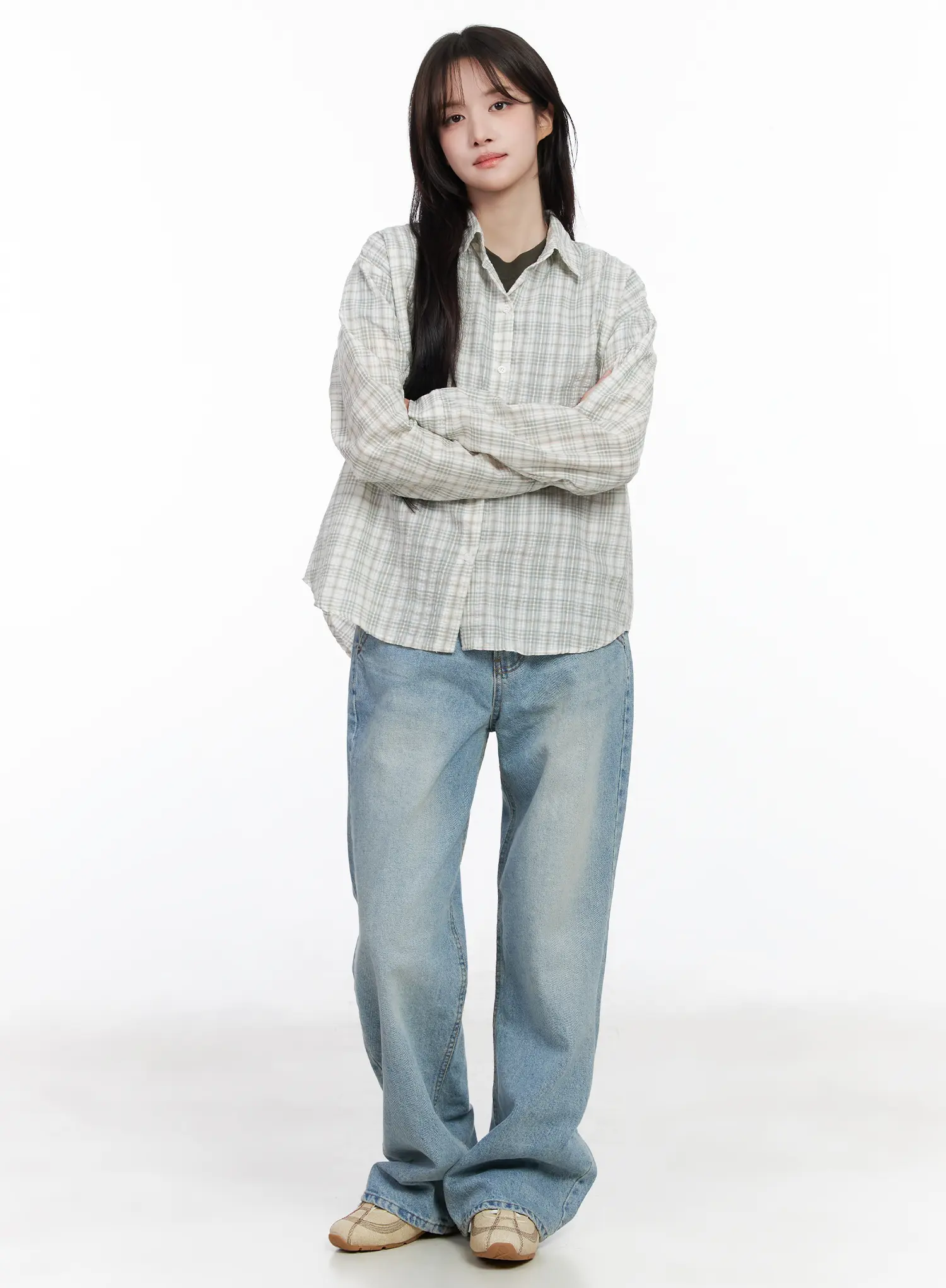 Issa Washed Relax Fit Jeans CM527 - Image 3