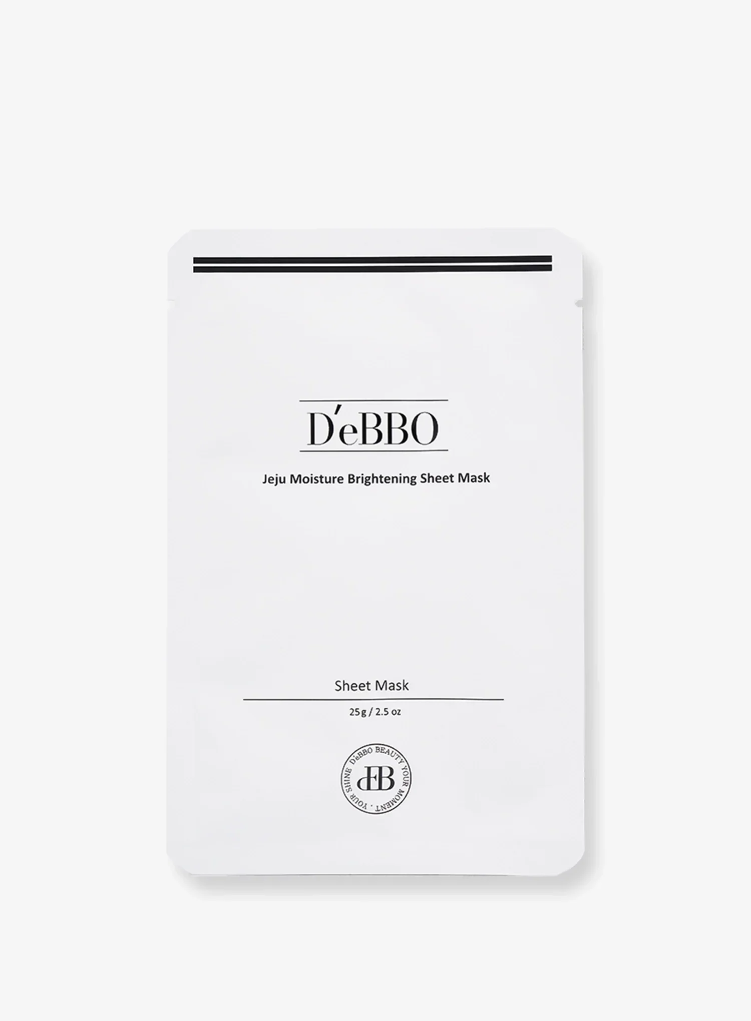 Jeju Moisture Brightening Sheet Mask (5ea / 25g)