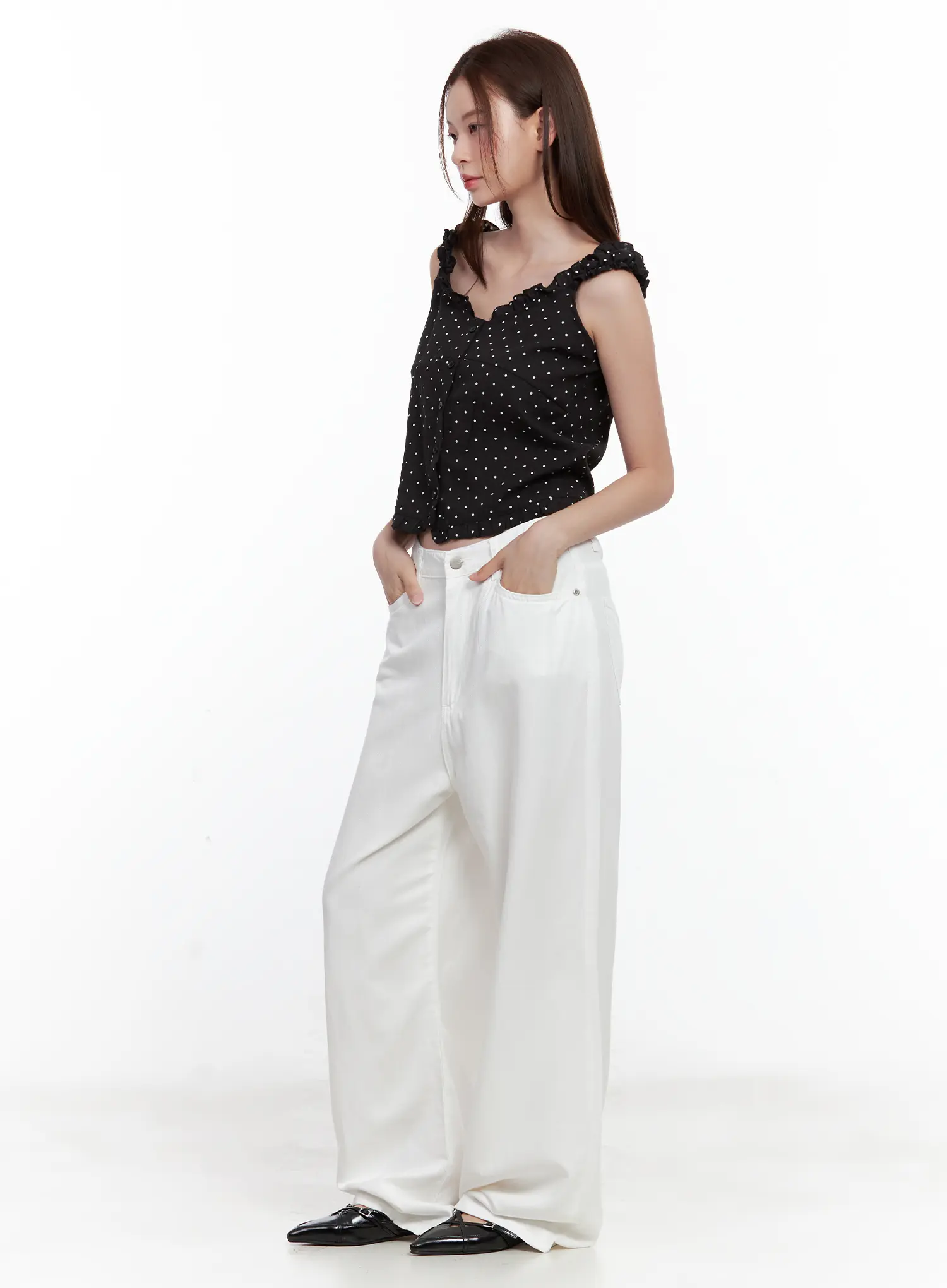 Jennie Baggy Wide-Leg Jeans CL502 - Image 3