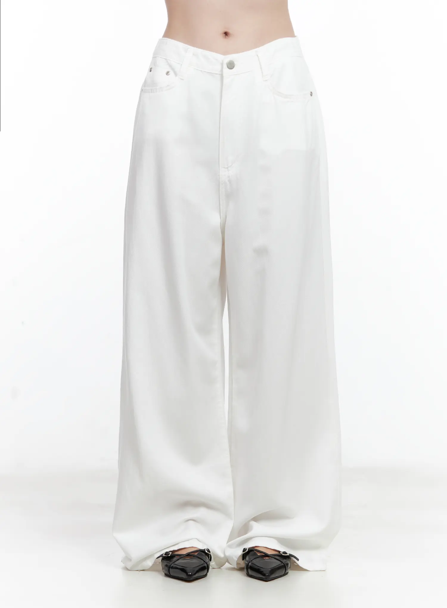 Jennie Baggy Wide-Leg Jeans CL502 - Image 7