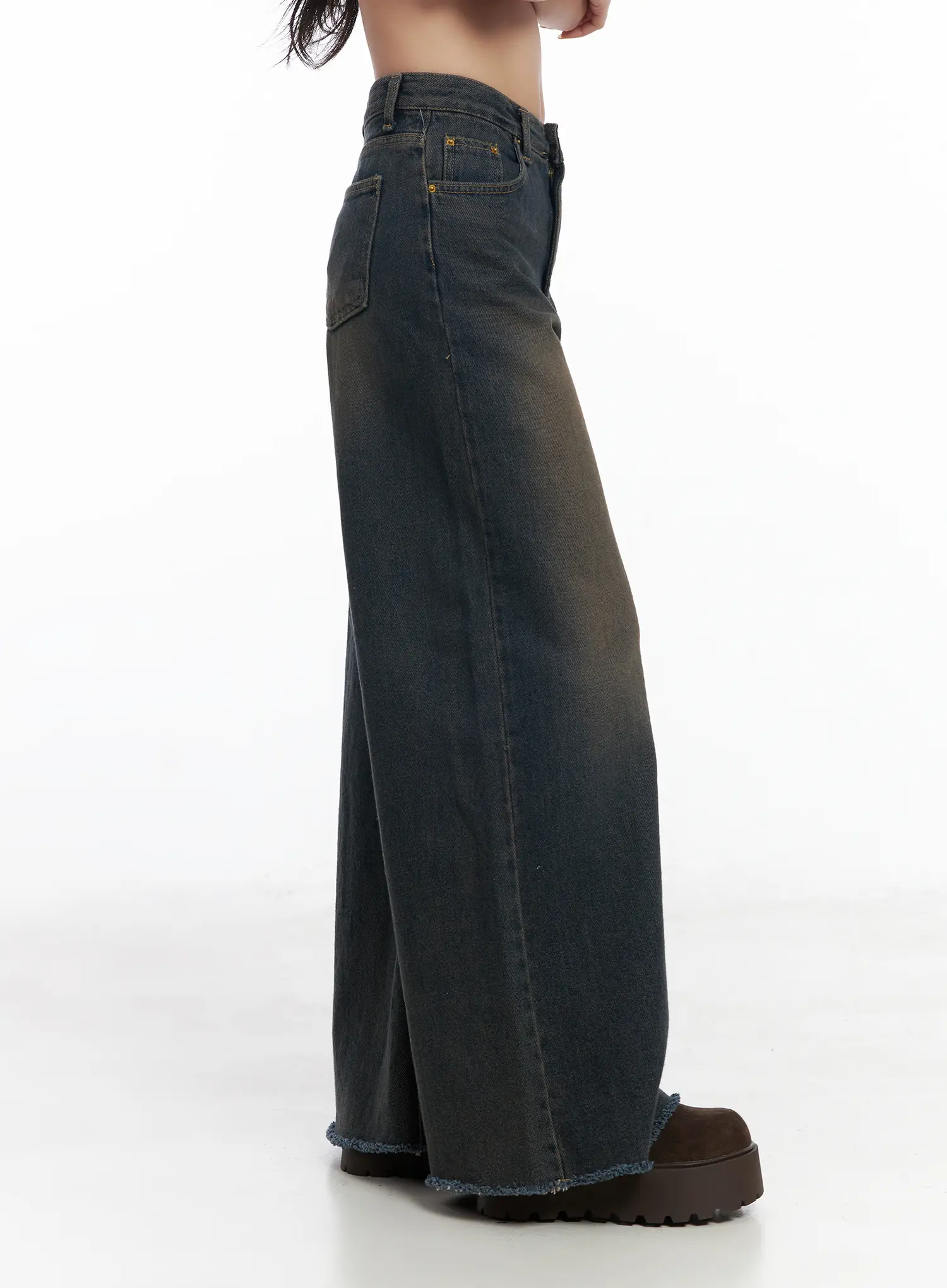 Jianna Vintage Washed Baggy Jeans CJ514 - Image 5