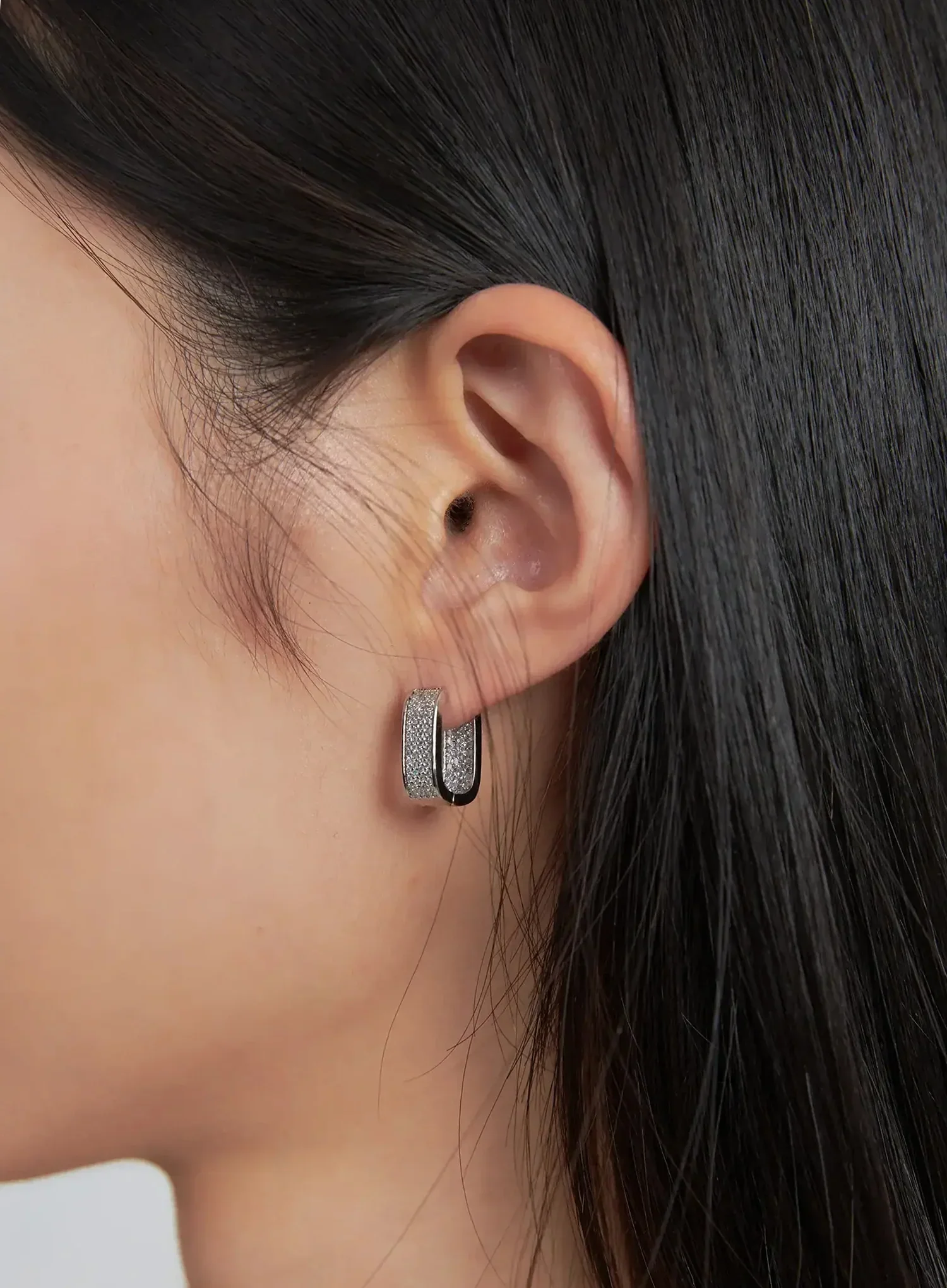 Karena Square Earrings IU512 - Image 3