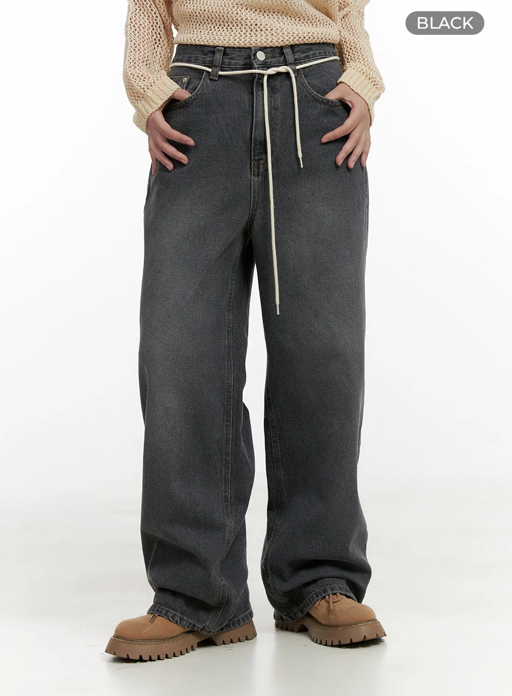 Kay String Baggy Jeans CL431 - Image 7