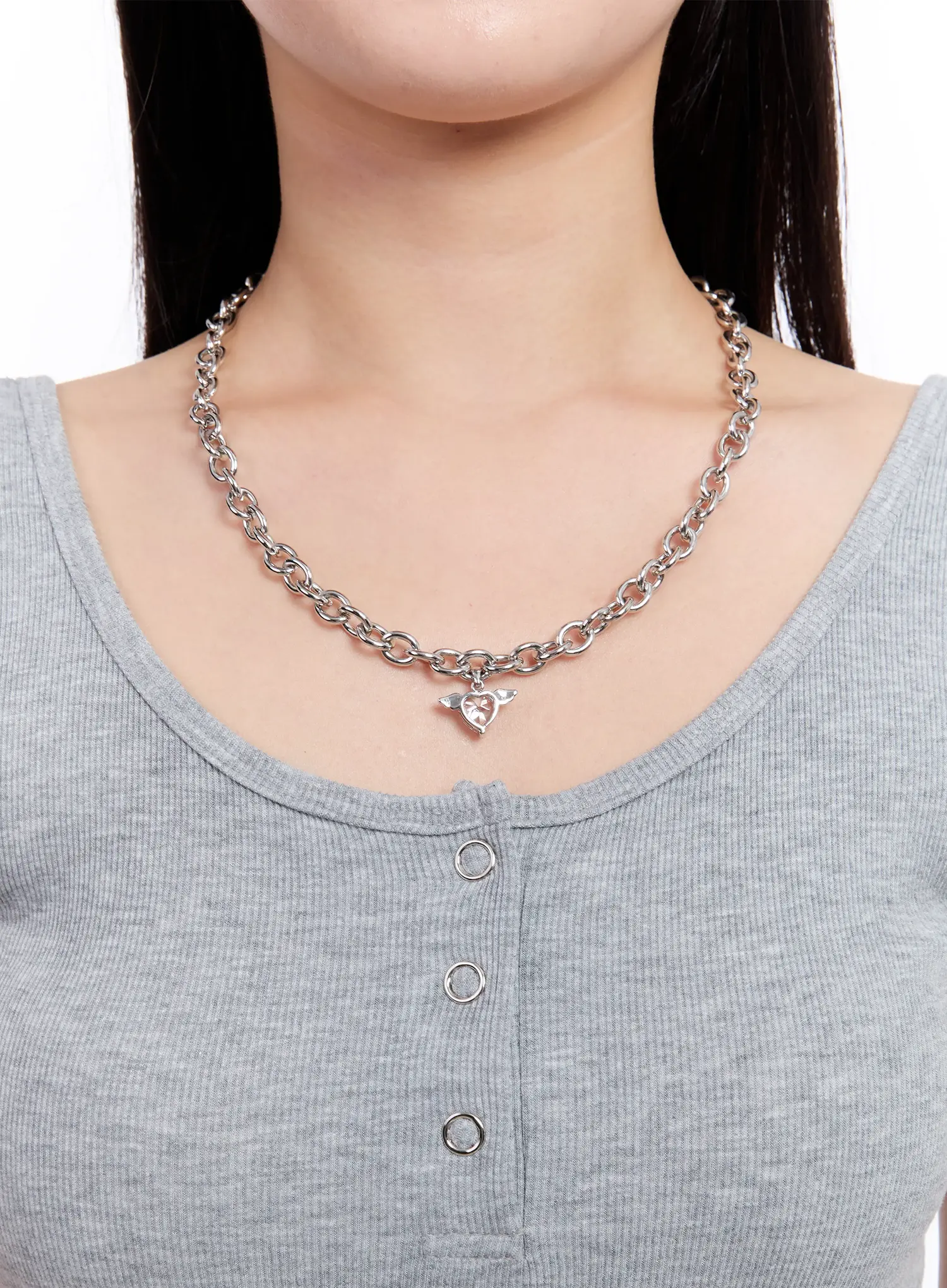Kioki Chain Necklace IU527 - Image 3
