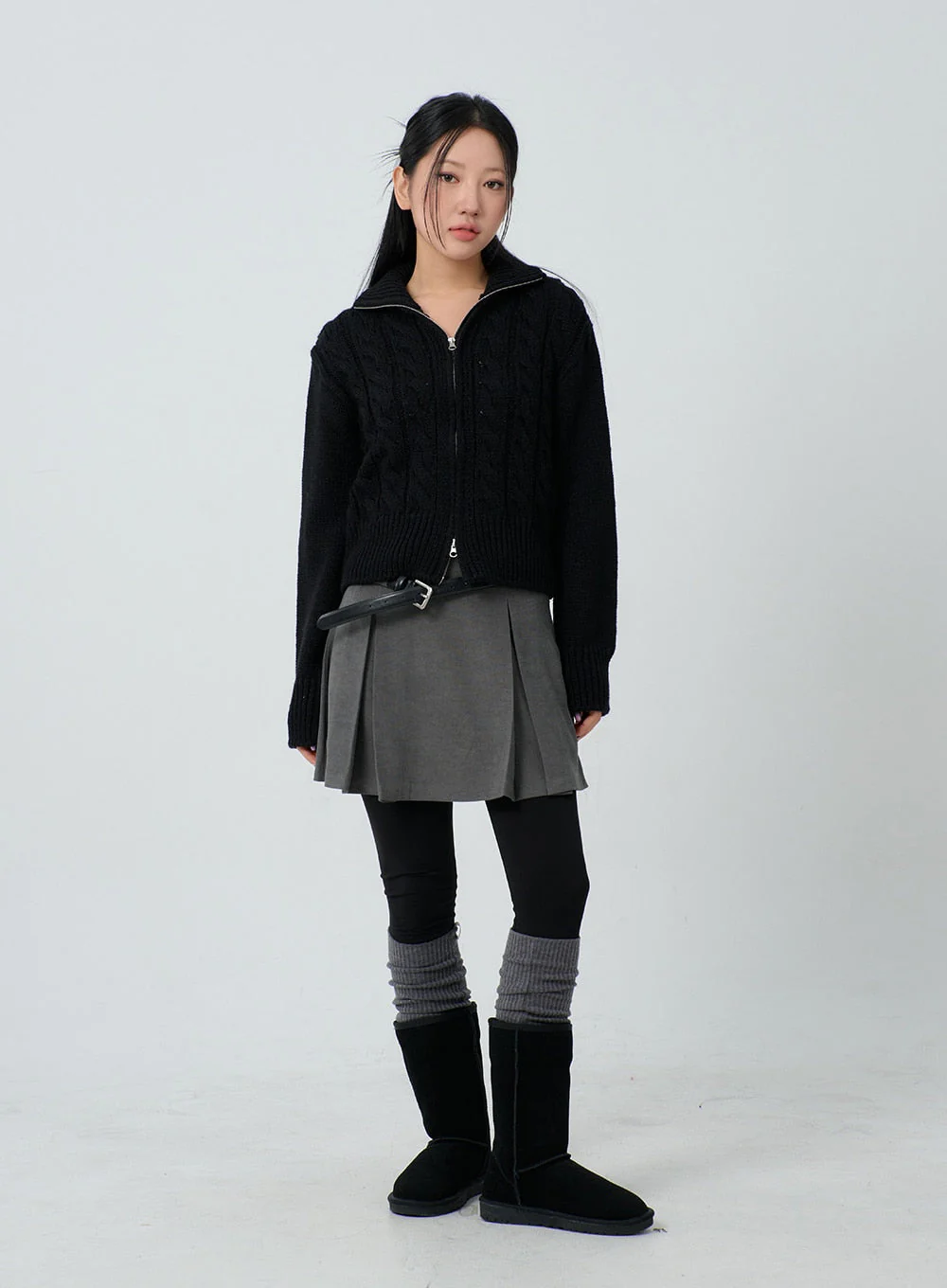 Knee High Knit Socks CJ303 - Image 3