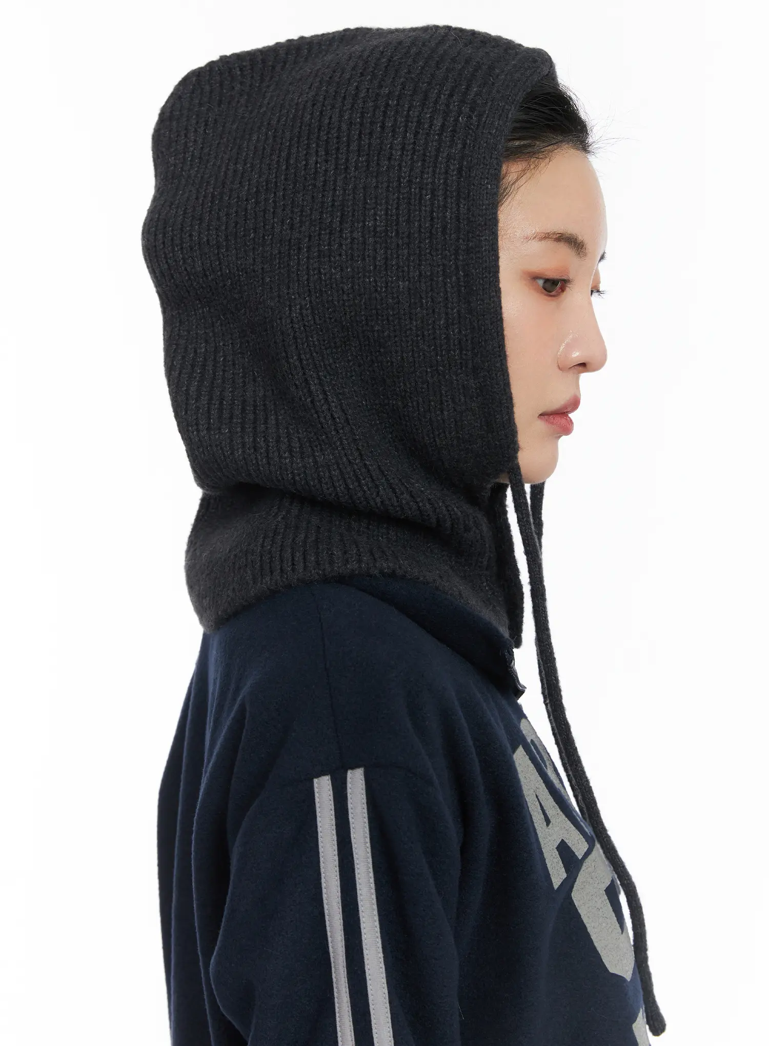 Knit Button Balaclava CD509 - Image 6