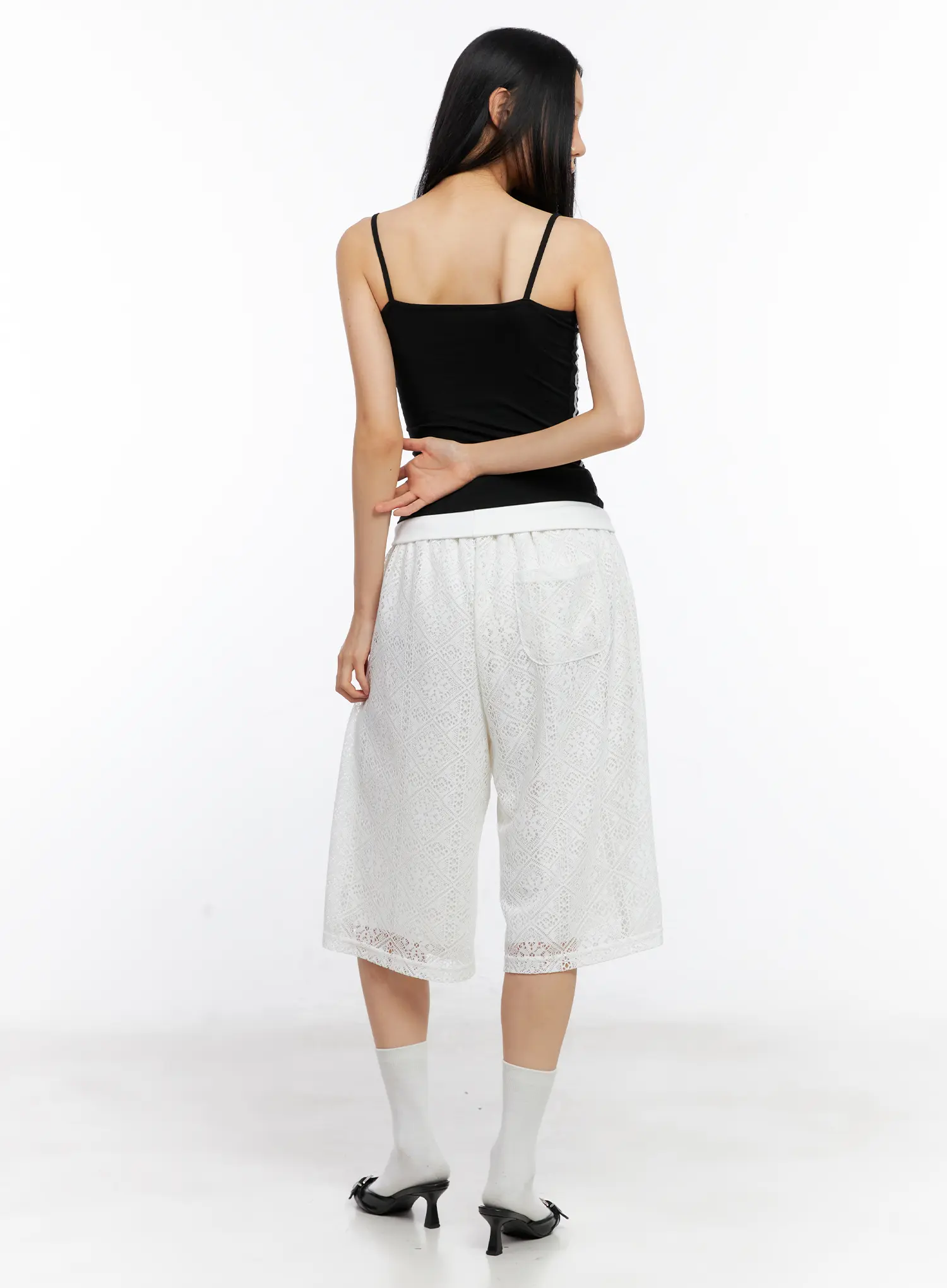 Lace Bermuda Shorts CL530 - Image 7