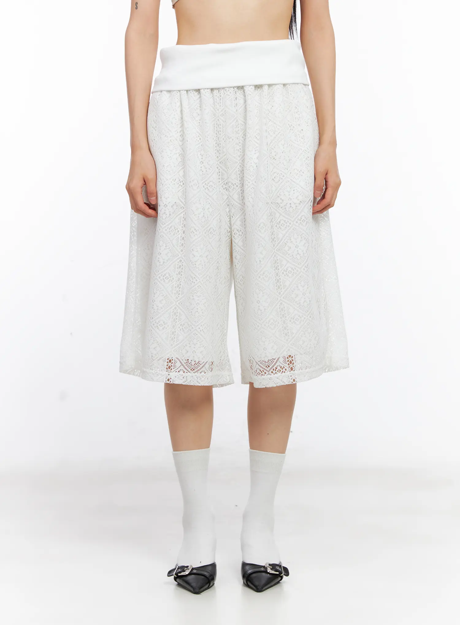 Lace Bermuda Shorts CL530 - Image 9