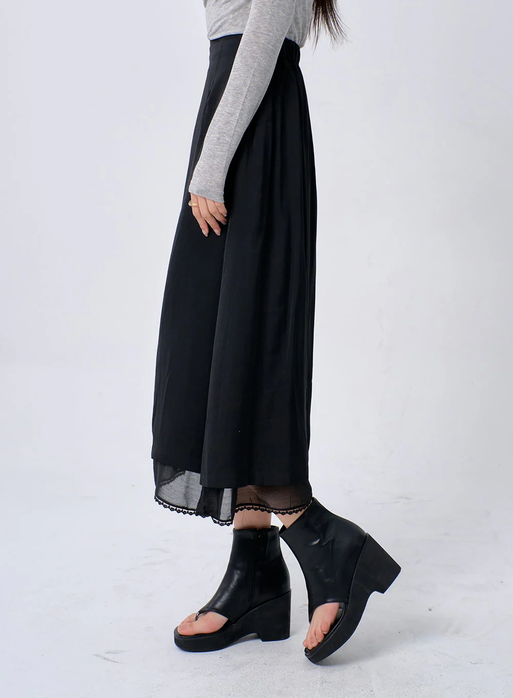 Lace Maxi Skirt BA321 - Image 7