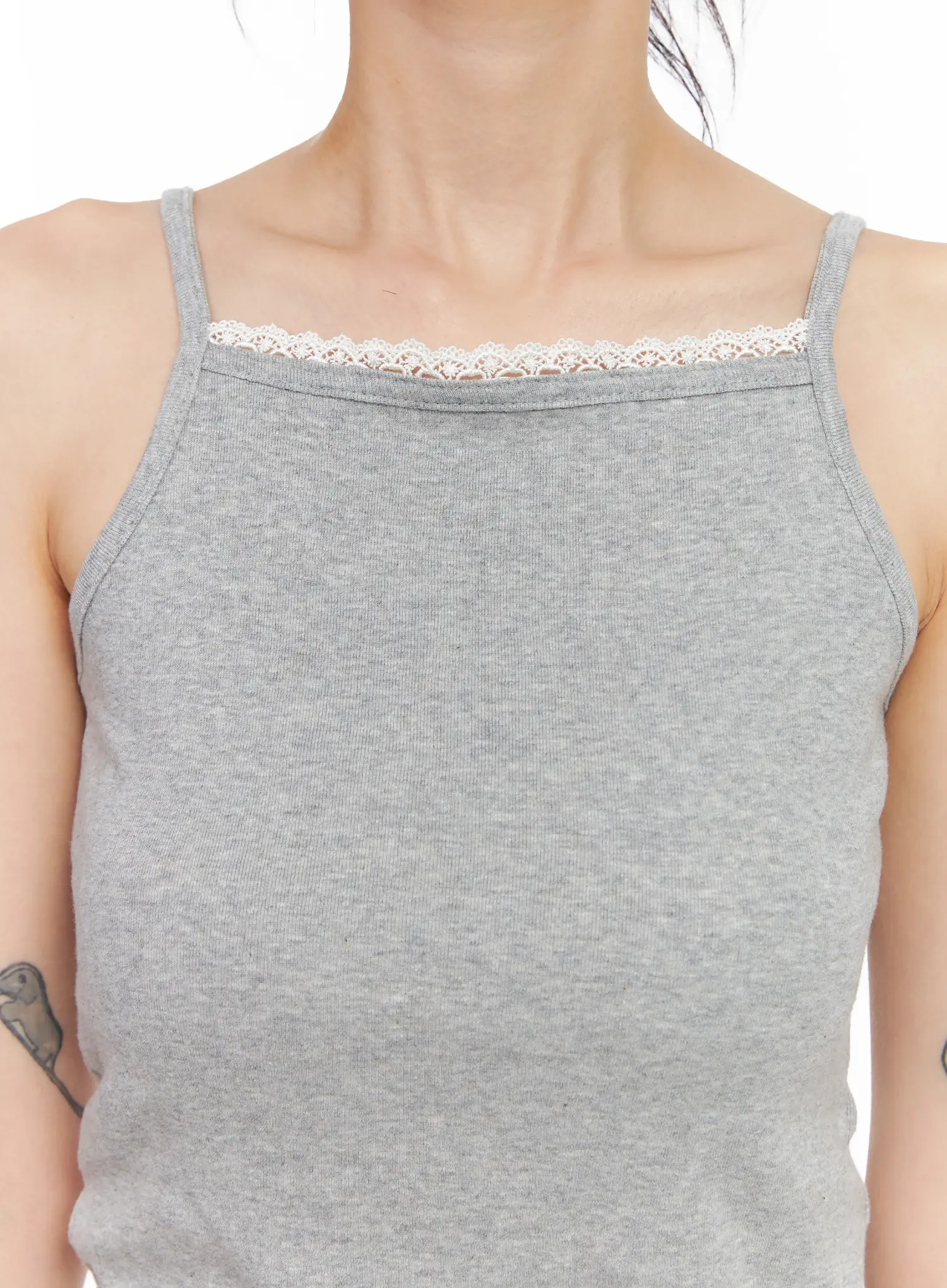 Lace-Trim Cami Top CL528 - Image 4