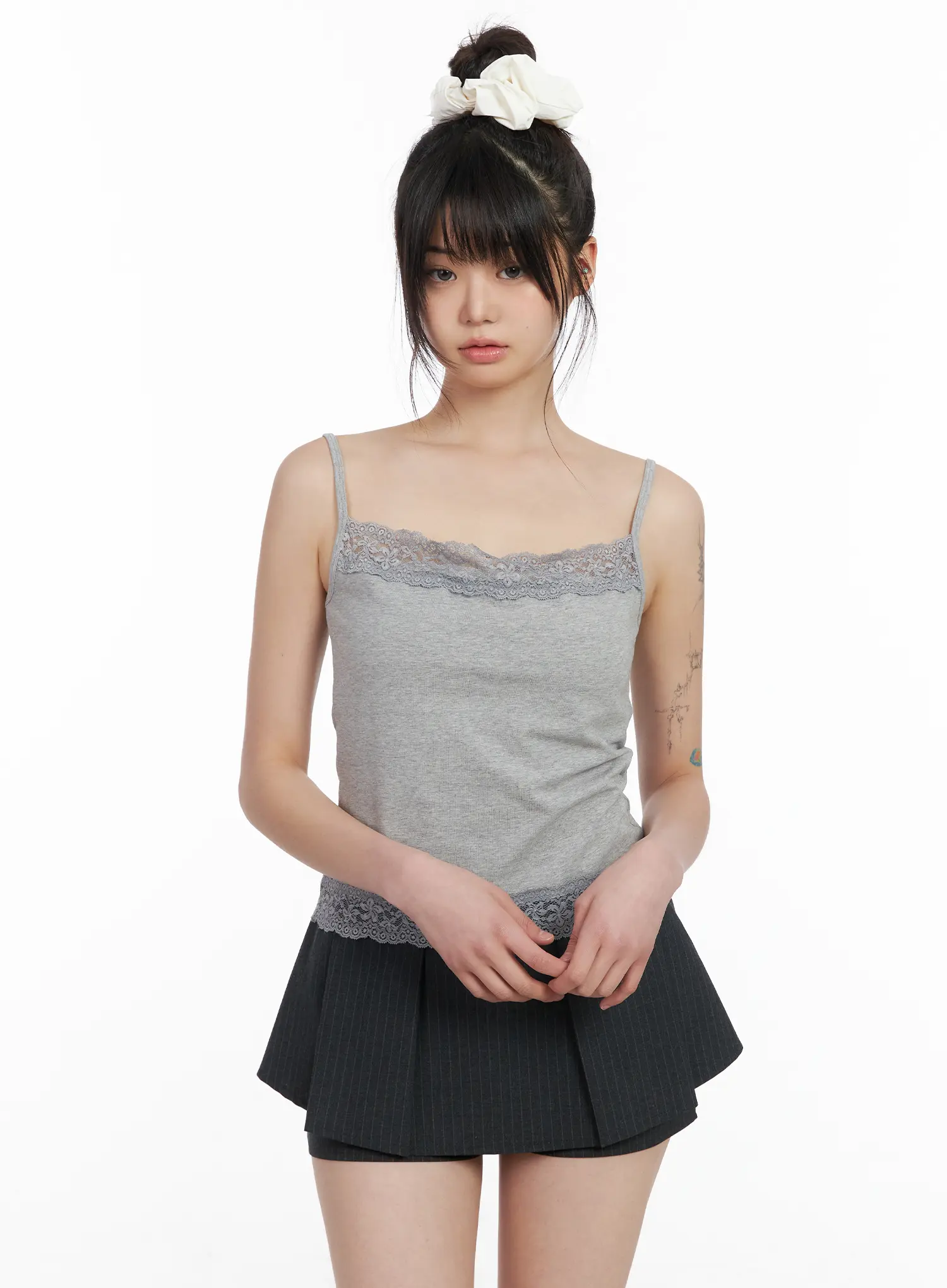 Lace Trim Cami Top CM512