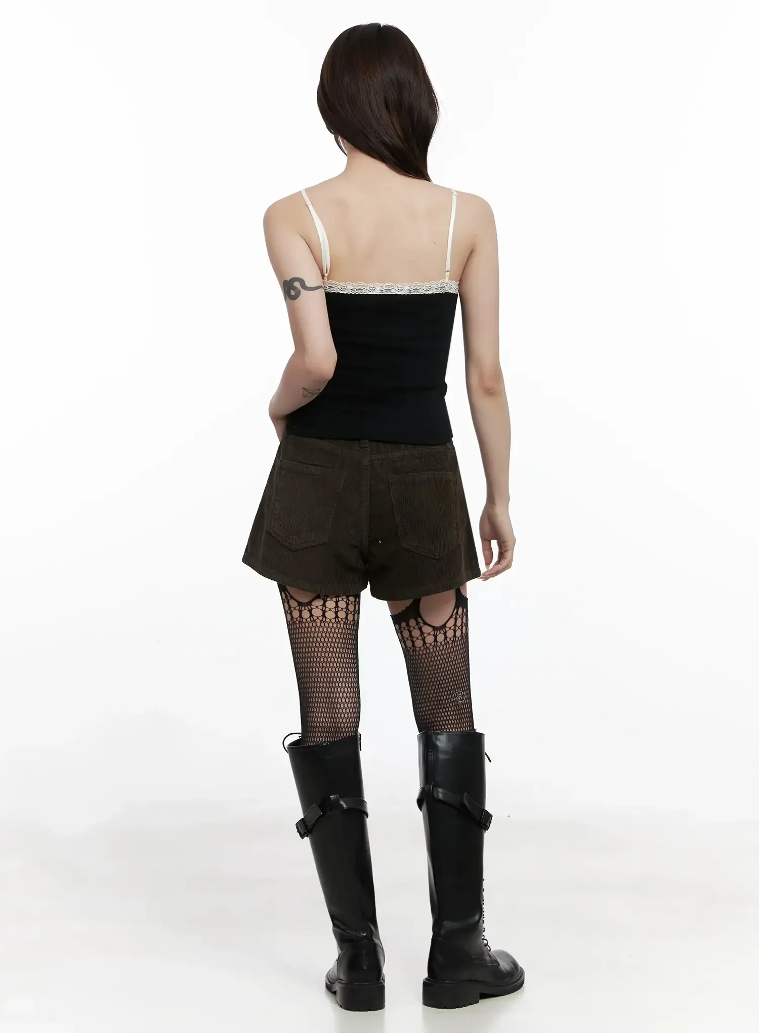 Lace Trim Detail Tank IN525 - Image 10