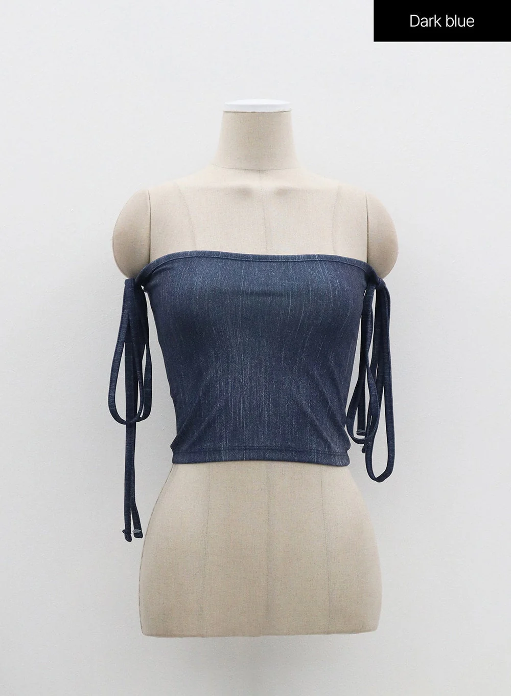 Lace-Up Detail Tube Top BF323 - Image 15
