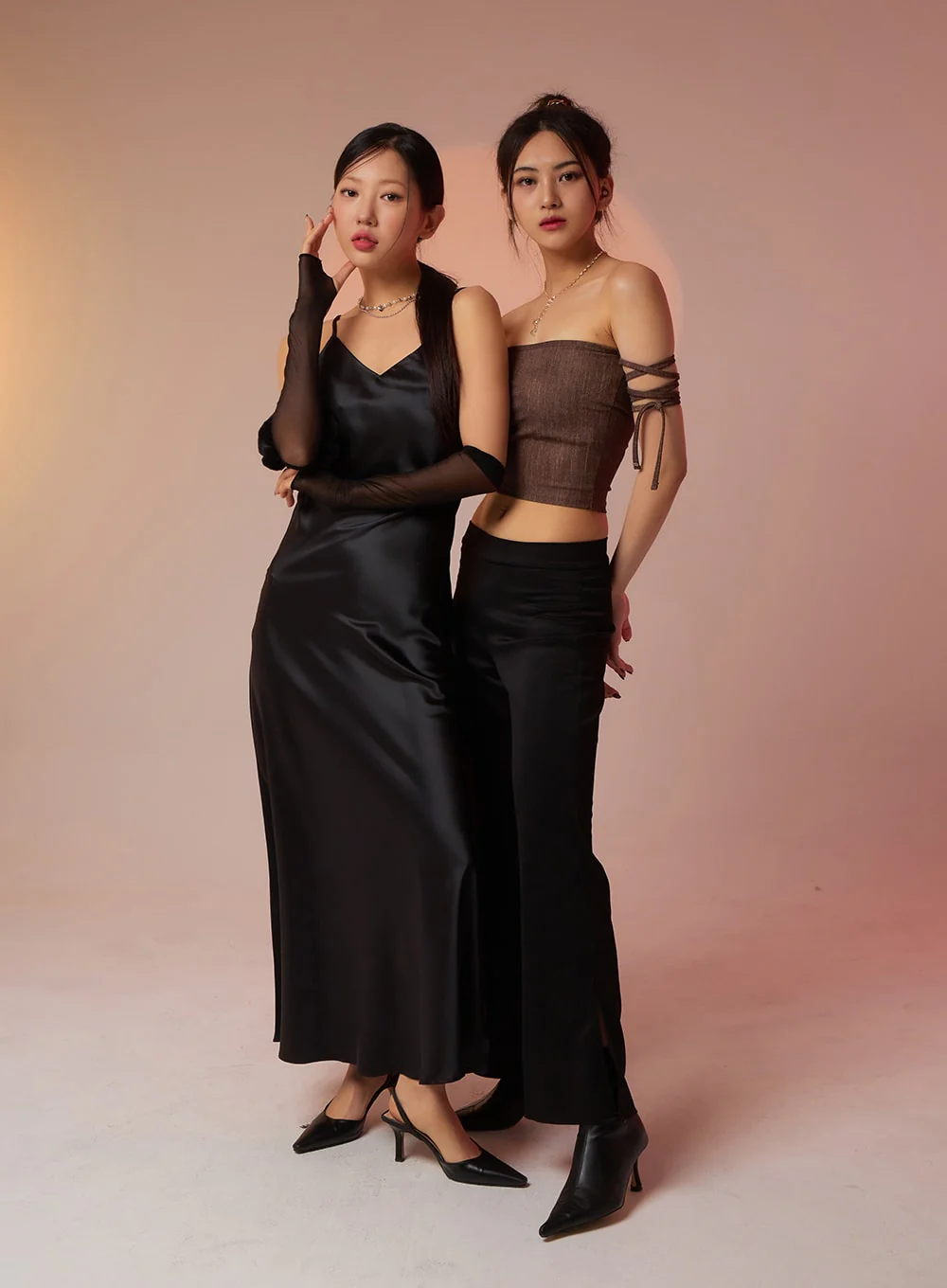 Lace-Up Detail Tube Top BF323 - Image 4