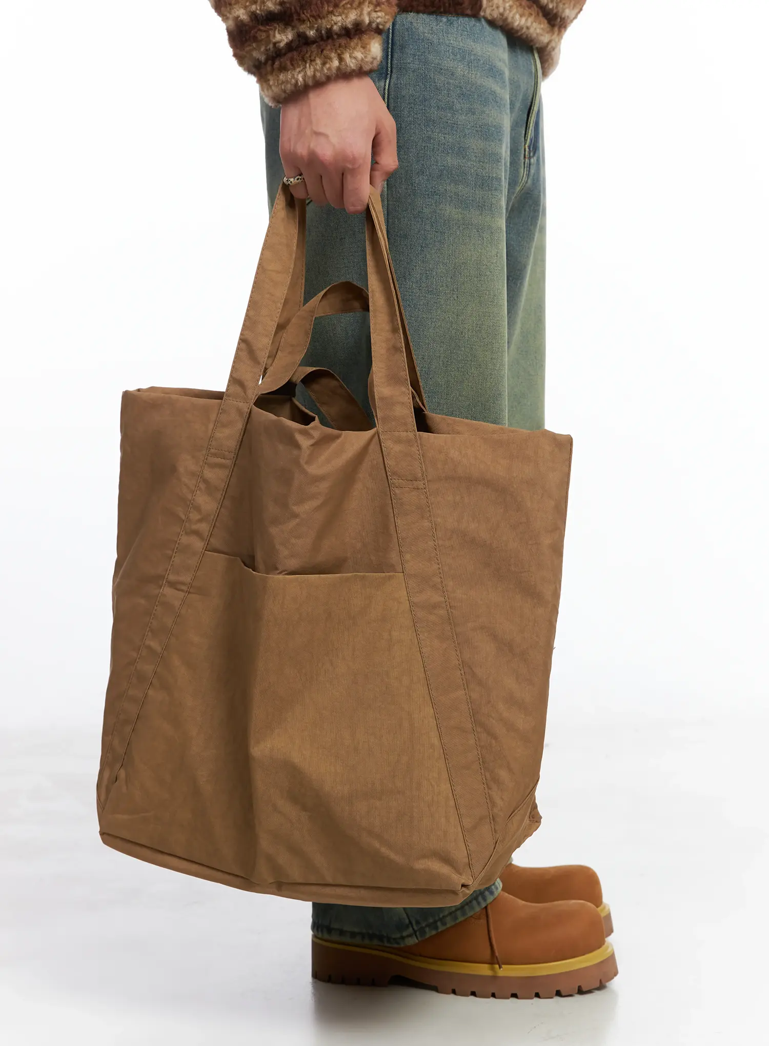Large Nylon Tote Bag IJ512