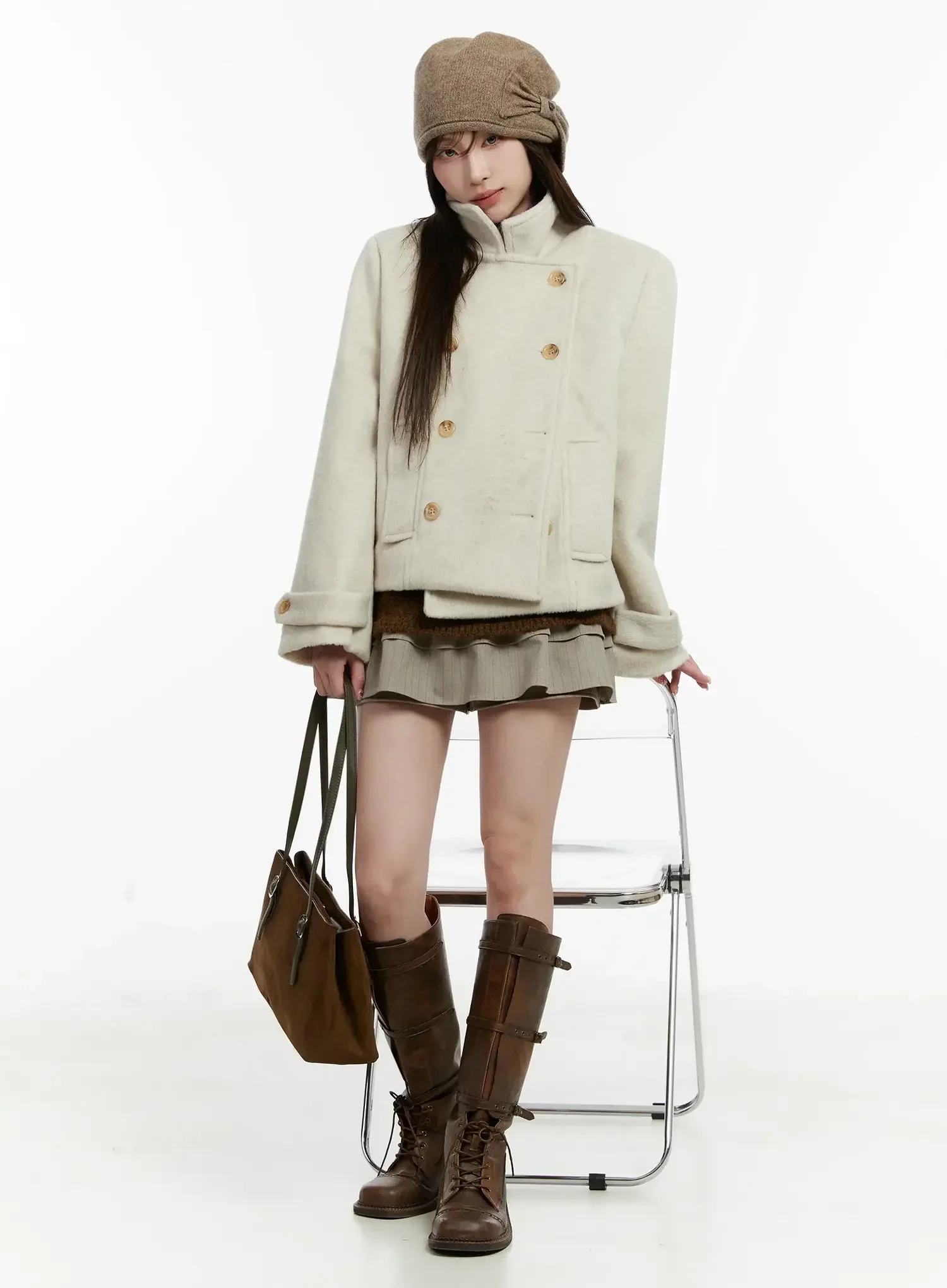 Layered Frill Skort IJ521 - Image 14