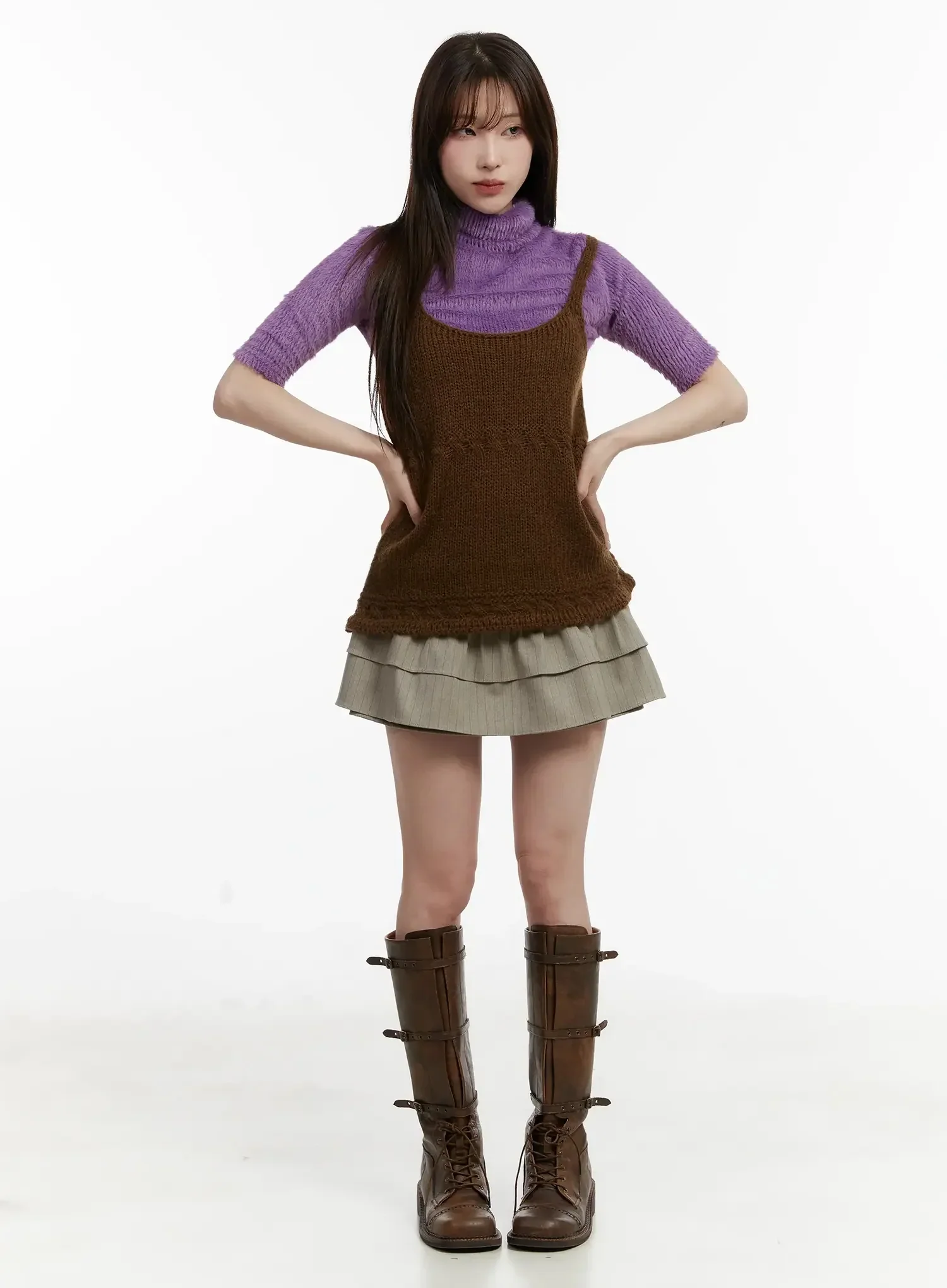 Layered Frill Skort IJ521 - Image 7