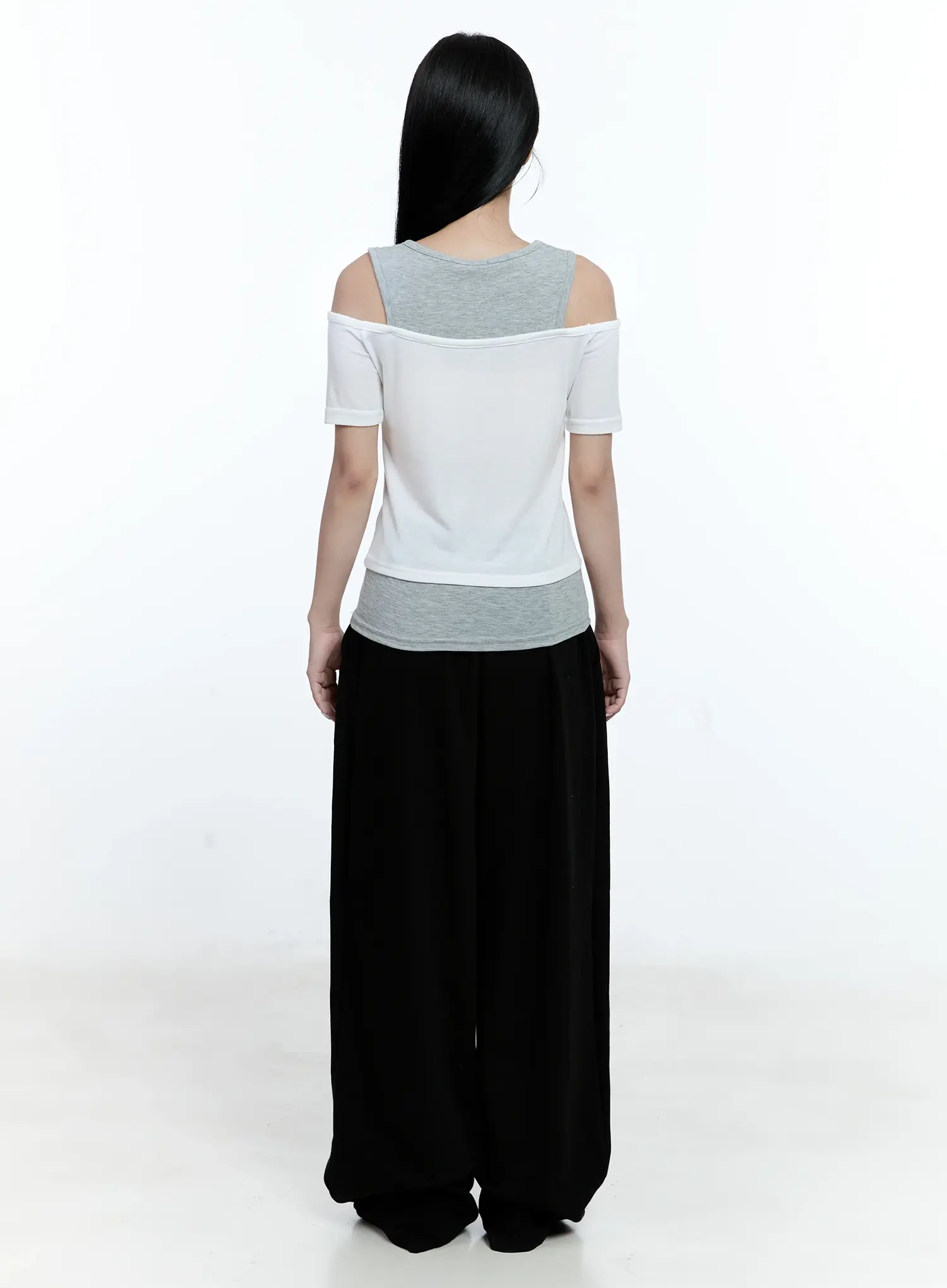 Layered Off-Shoulder Top CG513 - Image 8