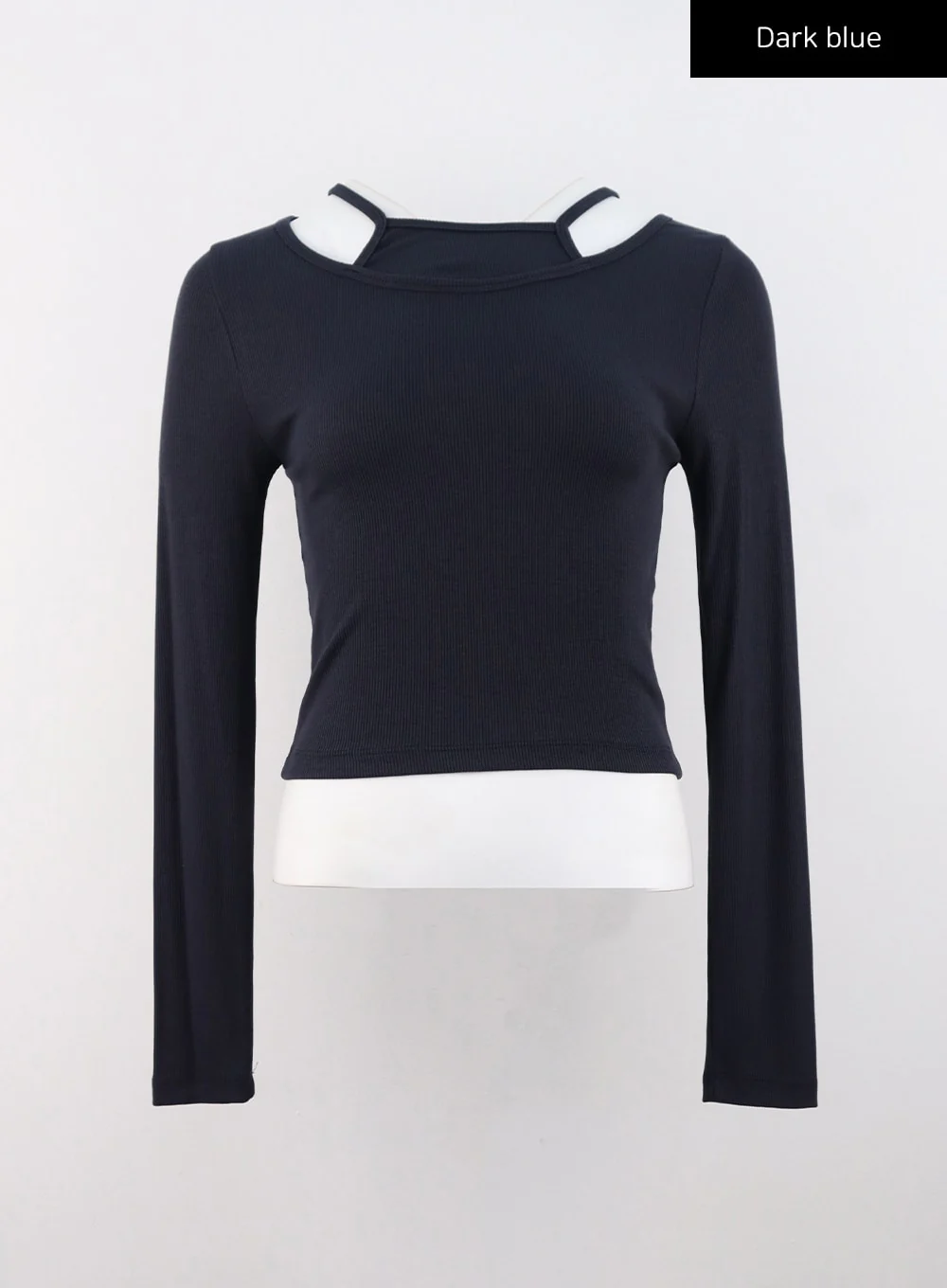 Layered Ribbed Long Sleeve Top CS308 - Image 15