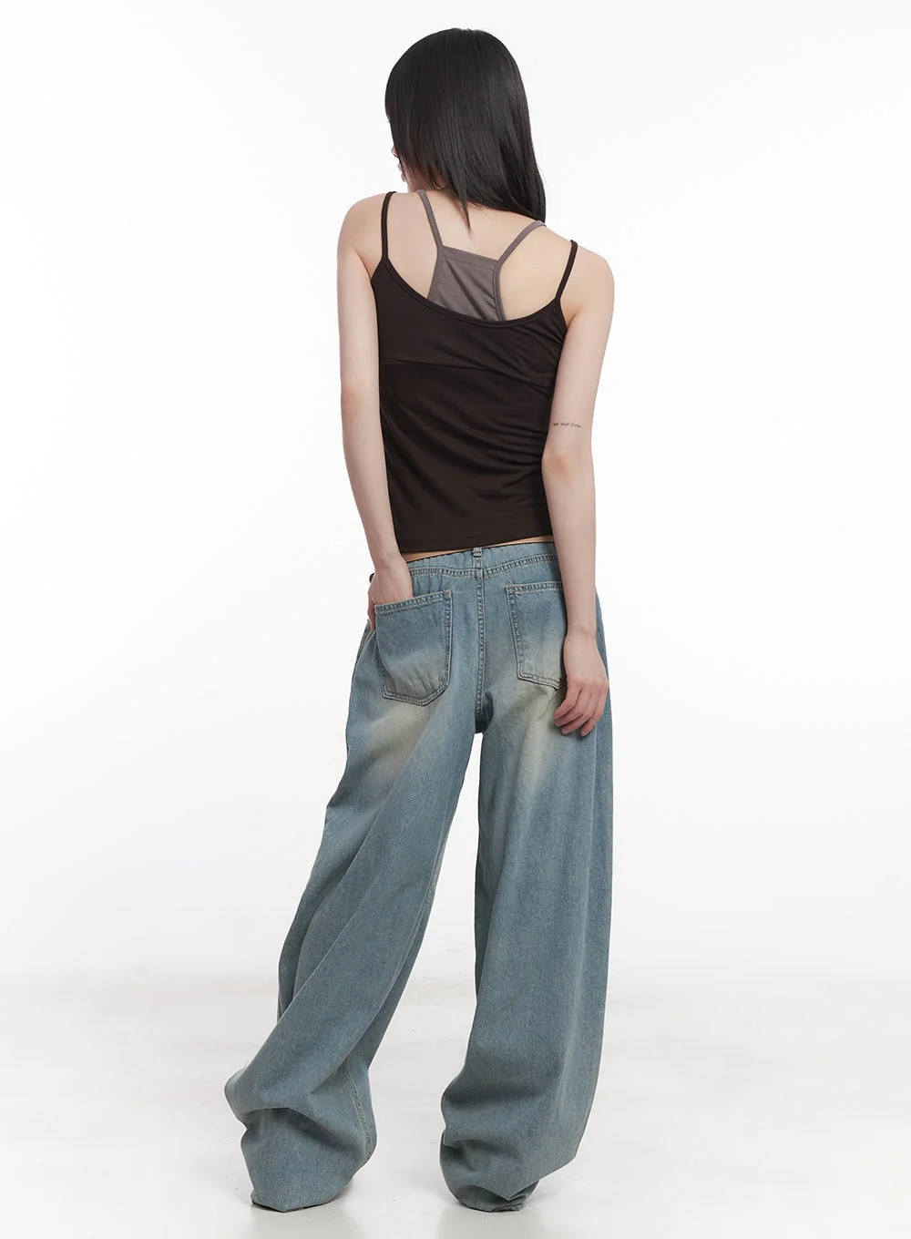 Layered Two-Tone Cami CU505 - Image 4