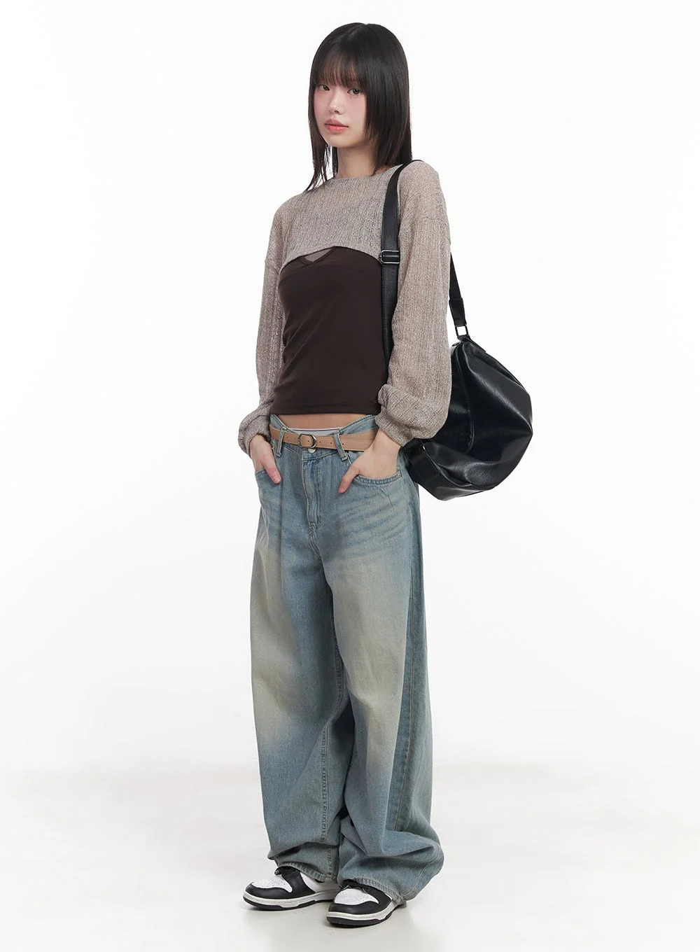 Layered Two-Tone Cami CU505 - Image 7