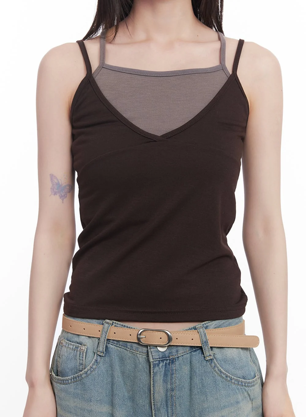 Layered Two-Tone Cami CU505 - Image 9