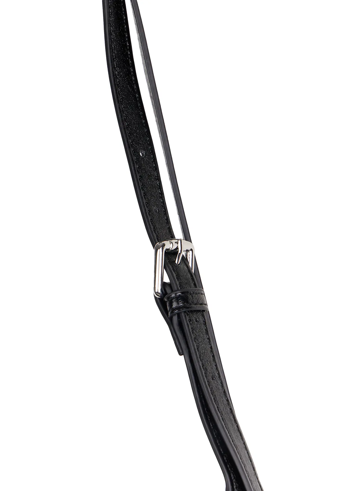 Leather Buckle Strap Shoulder Bag CJ520 - Image 9