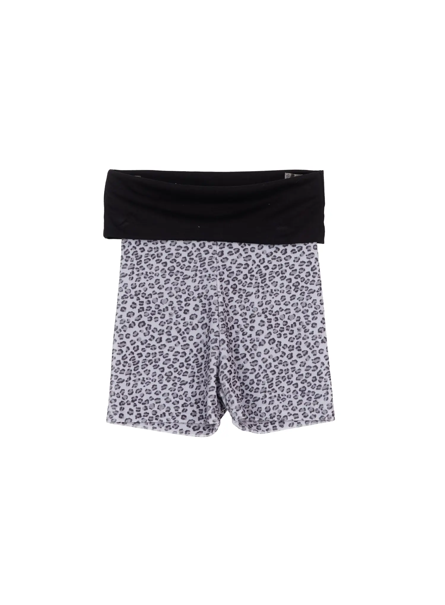 Leopard Print Folded Shorts CM525 - Image 10
