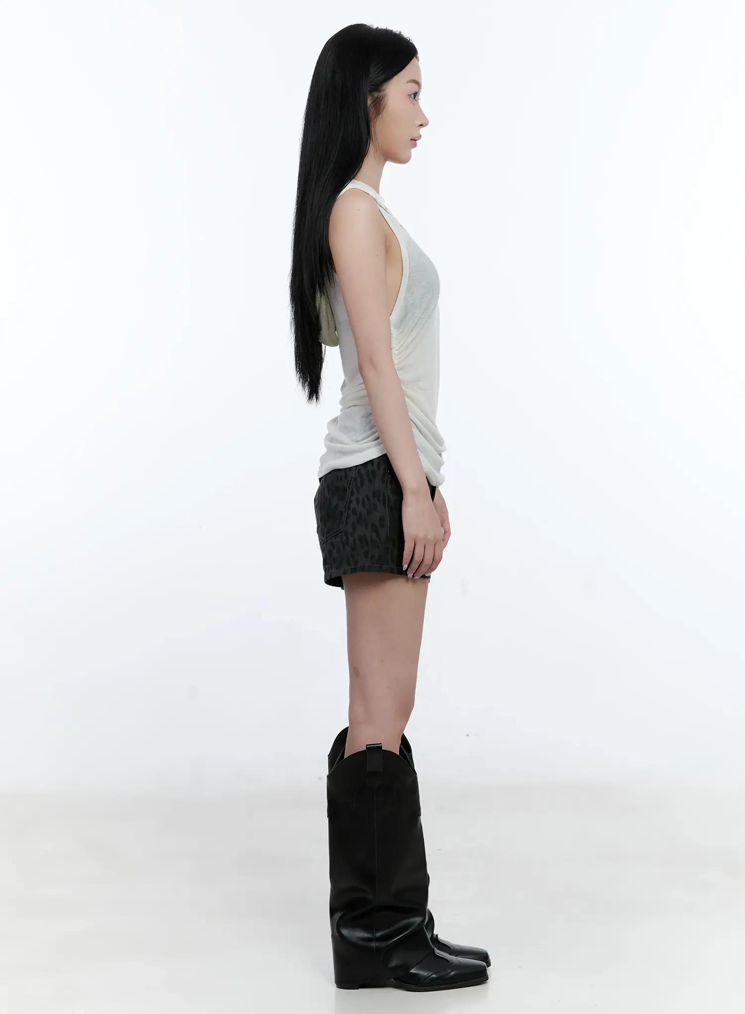 Leopard Print Shorts CG501 - Image 5