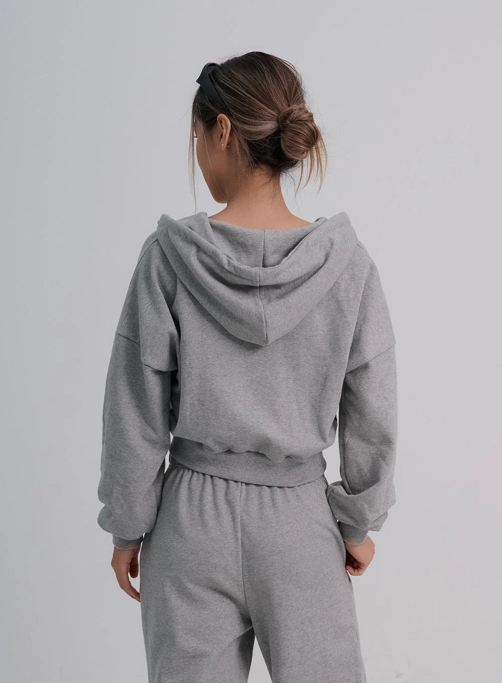 Lewkin Soft Basic Two Way Hoodie Zip Up C1210 - Image 18