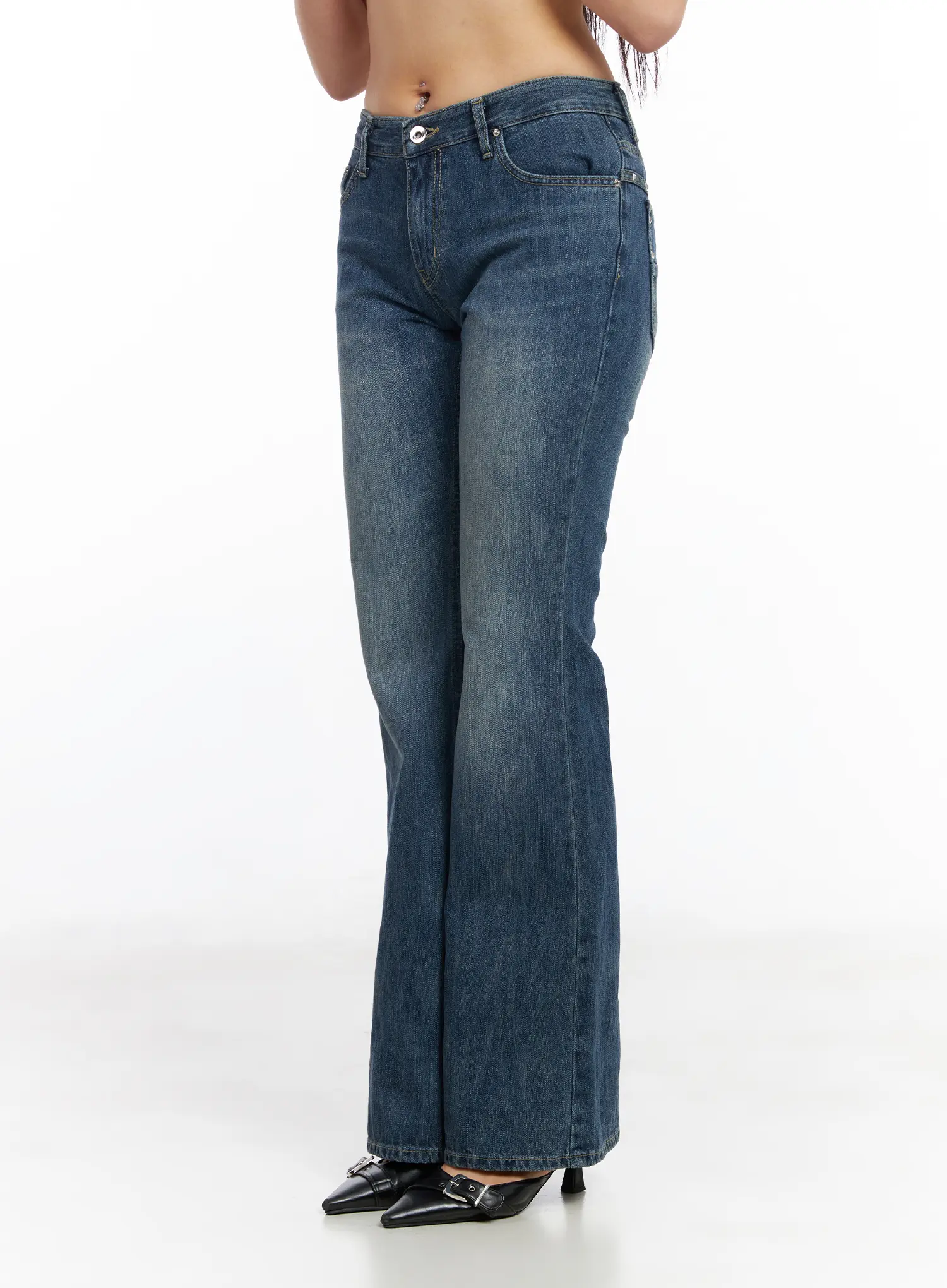 Lilia Studded Bootcut Jeans CF504 - Image 8