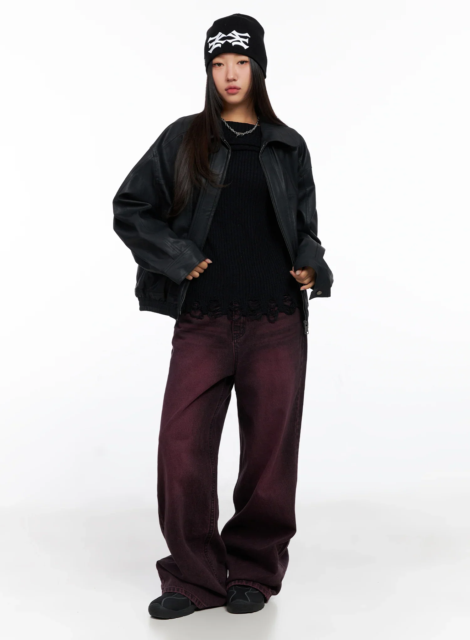 Logan Wide Leg Jeans CO514 - Image 2