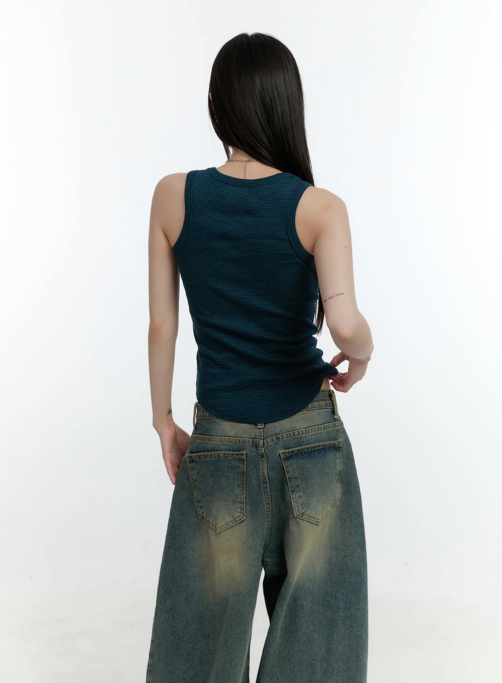 Logo Crop Tank Top CF506 - Image 7