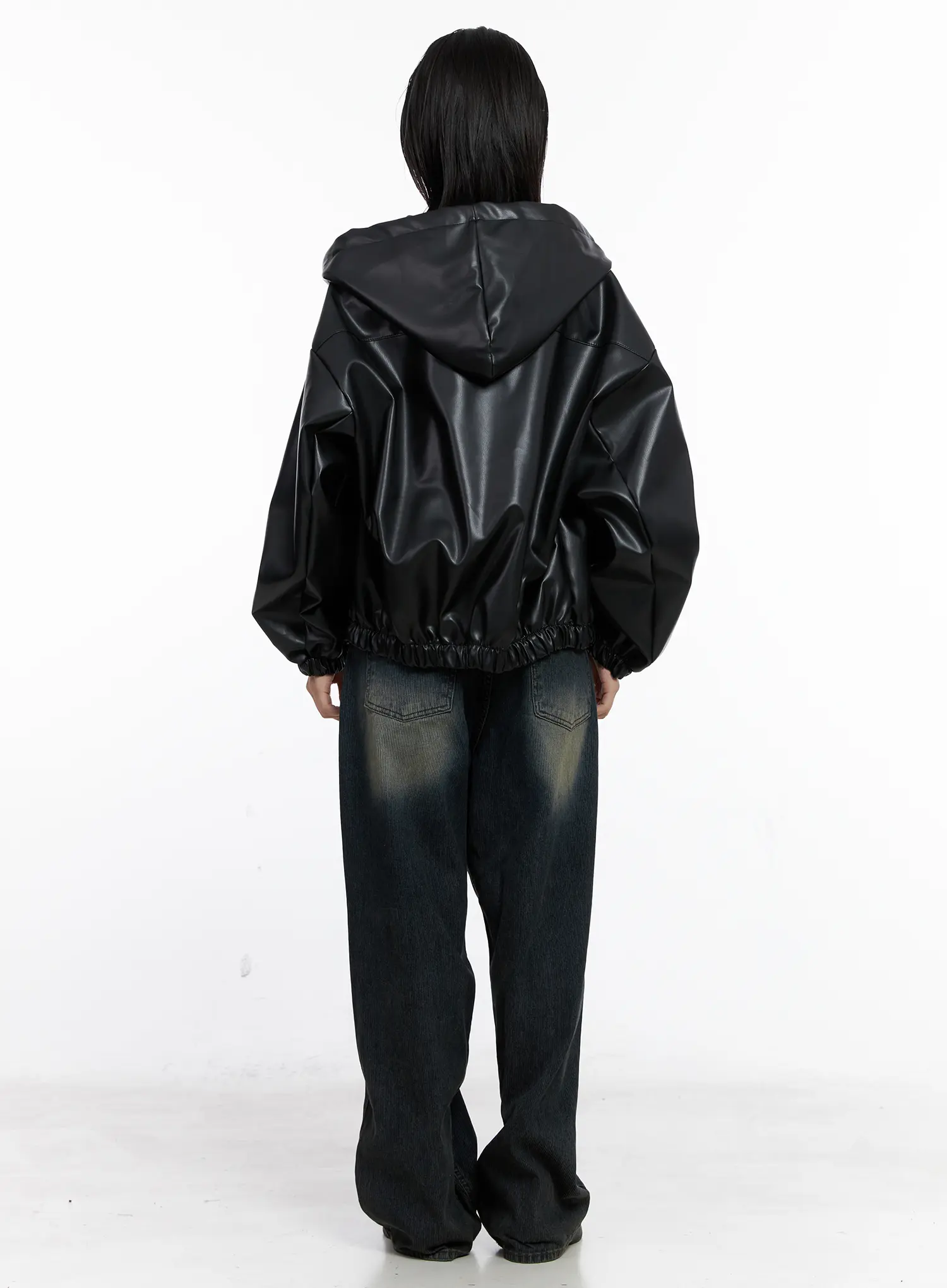 London Faded Baggy Jeans CS510 - Image 5