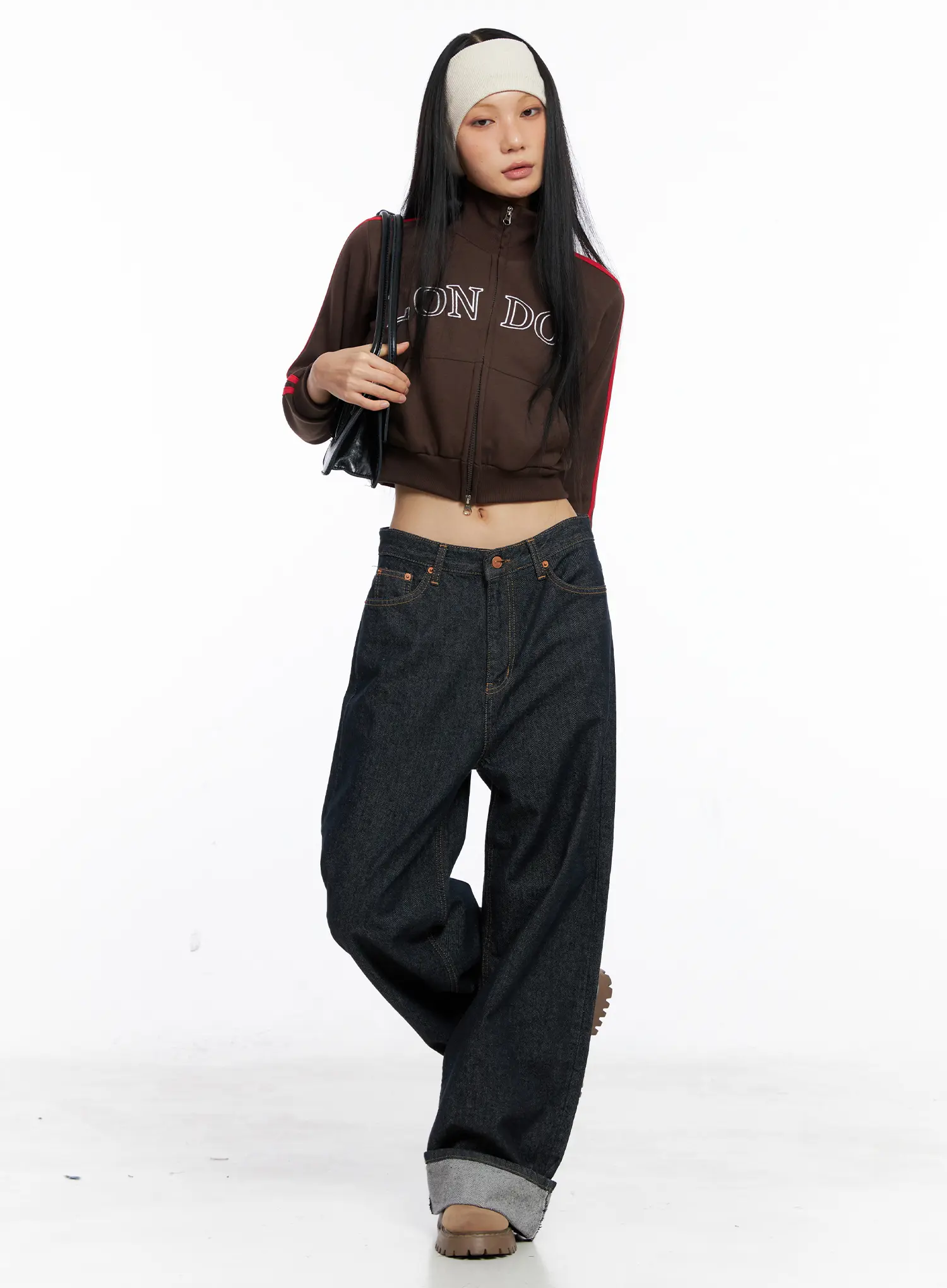 London Sporty Cropped Track Jacket CS511 - Image 9