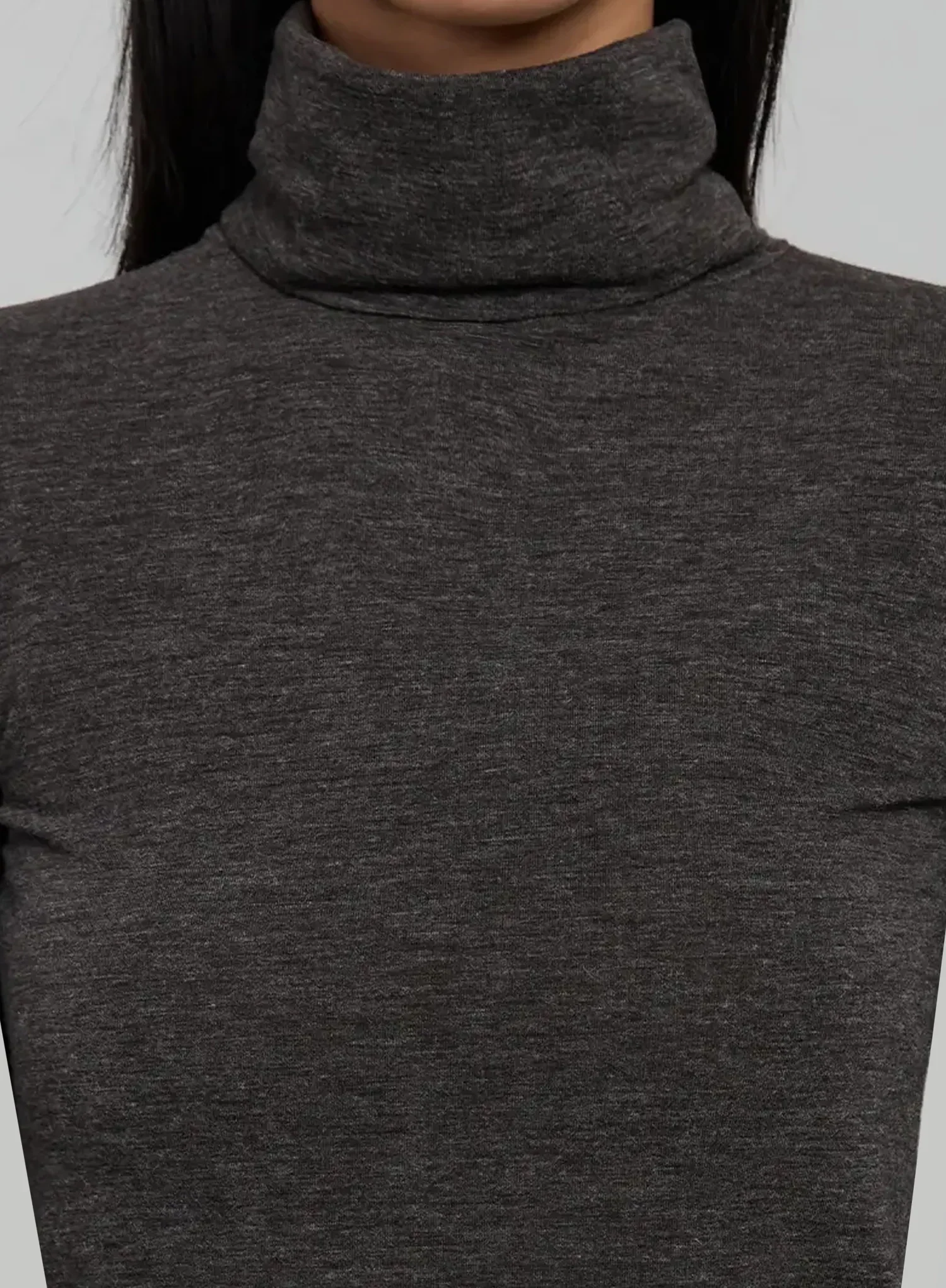 Long Sleeve Slim Turtleneck IJ509 - Image 3