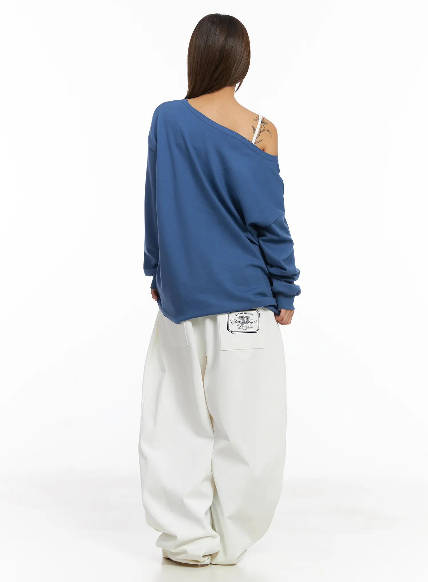 Loose Fit Graphic Sweatshirt CJ512 - Image 5