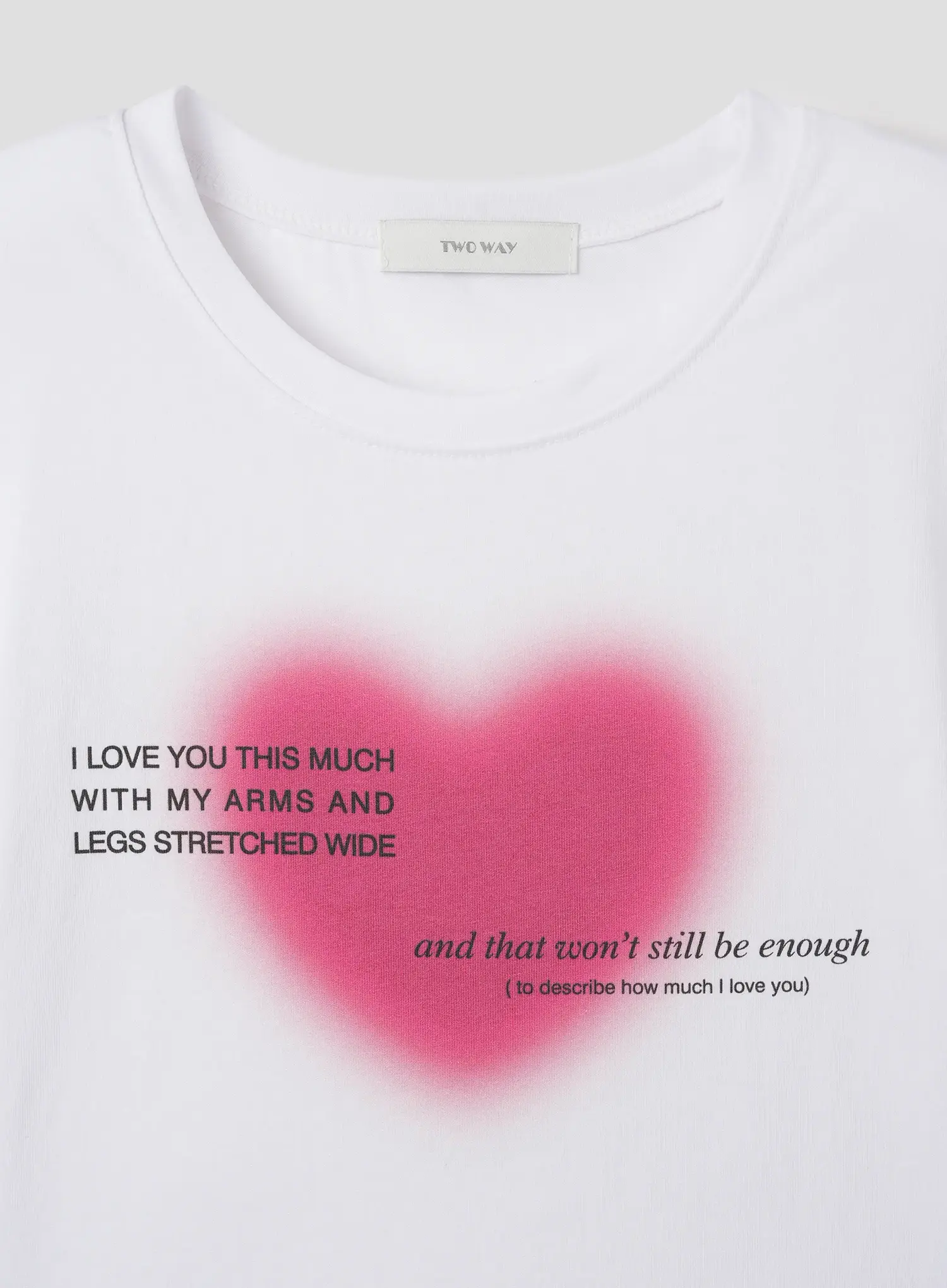 Love Graphic Tee IU526 - Image 2